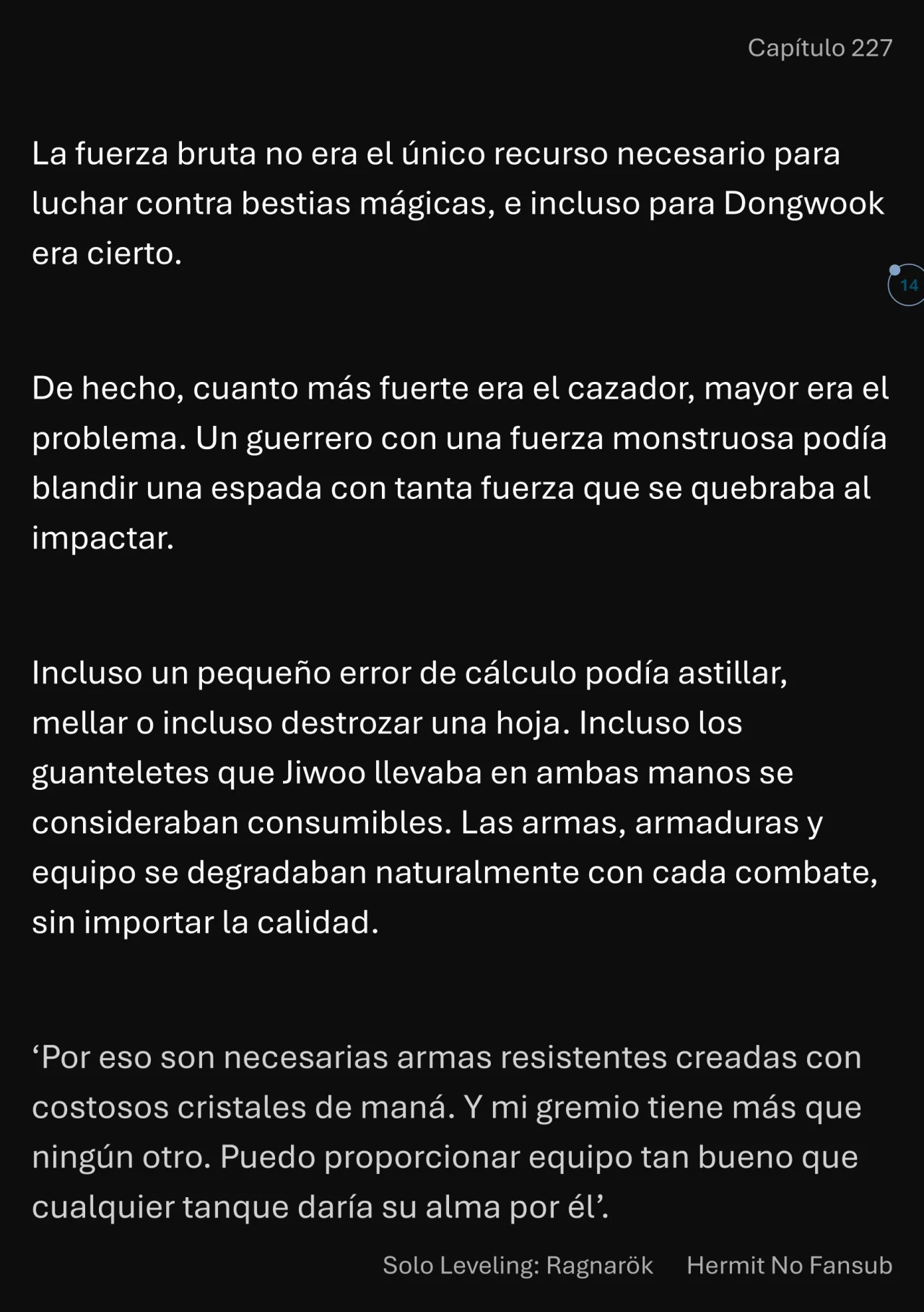 Página 15 del Manga