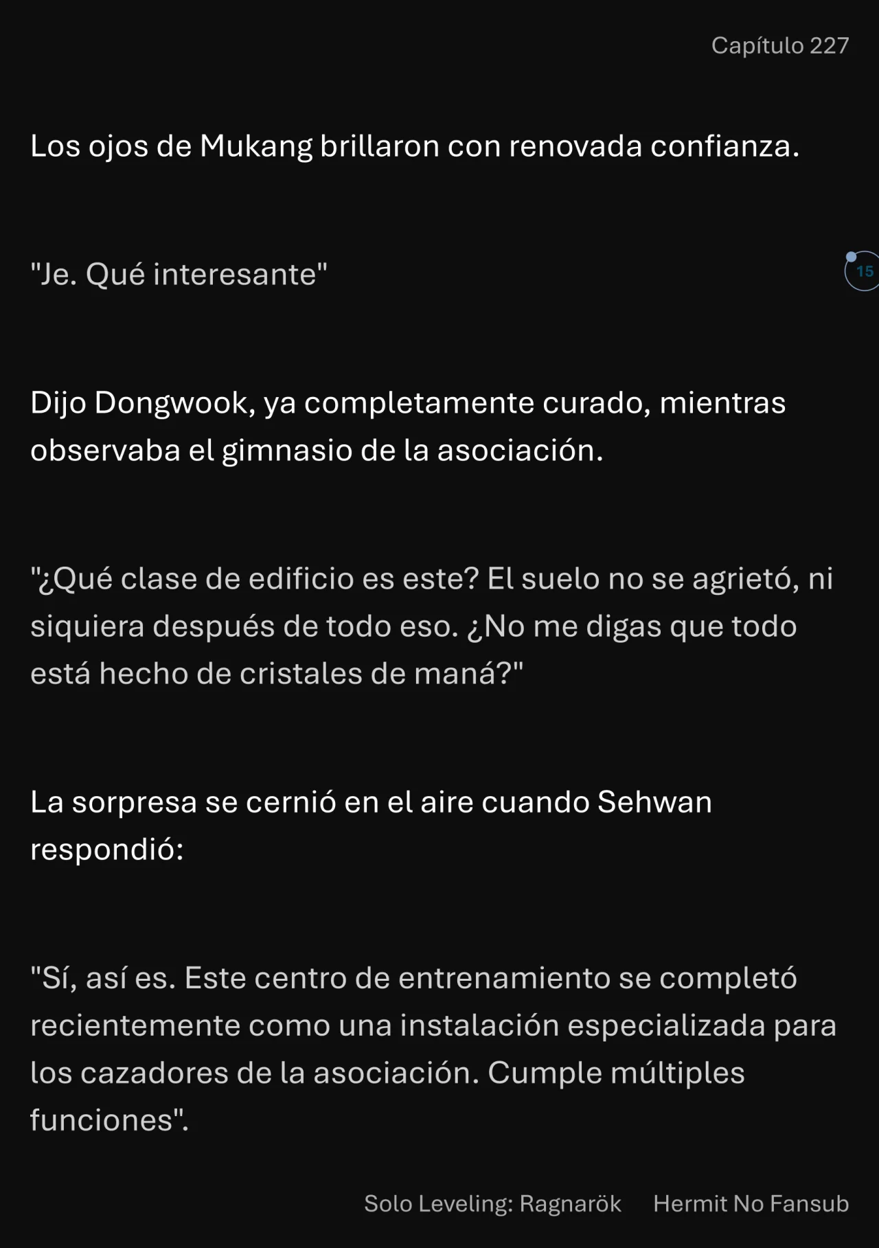 Página 16 del Manga