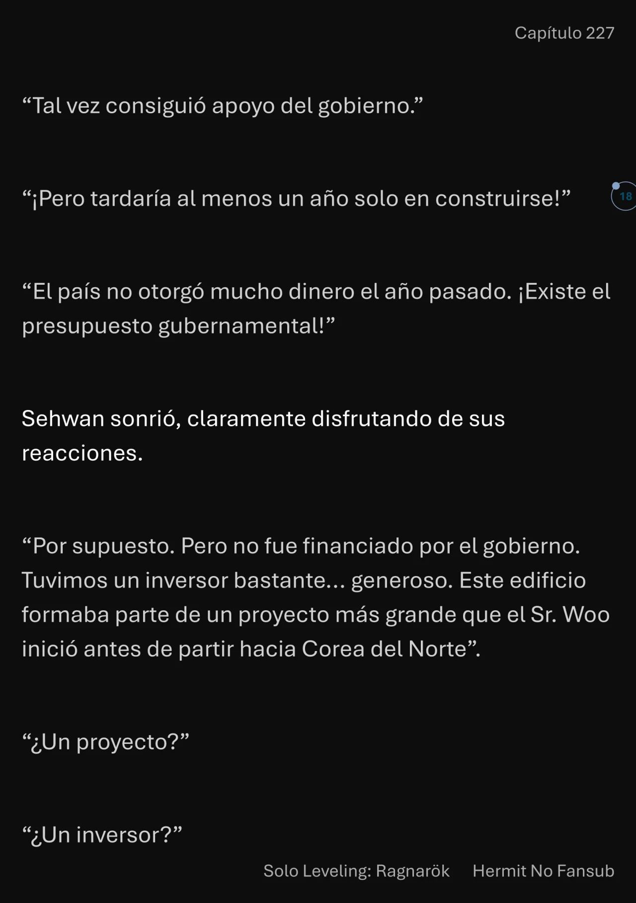 Página 19 del Manga