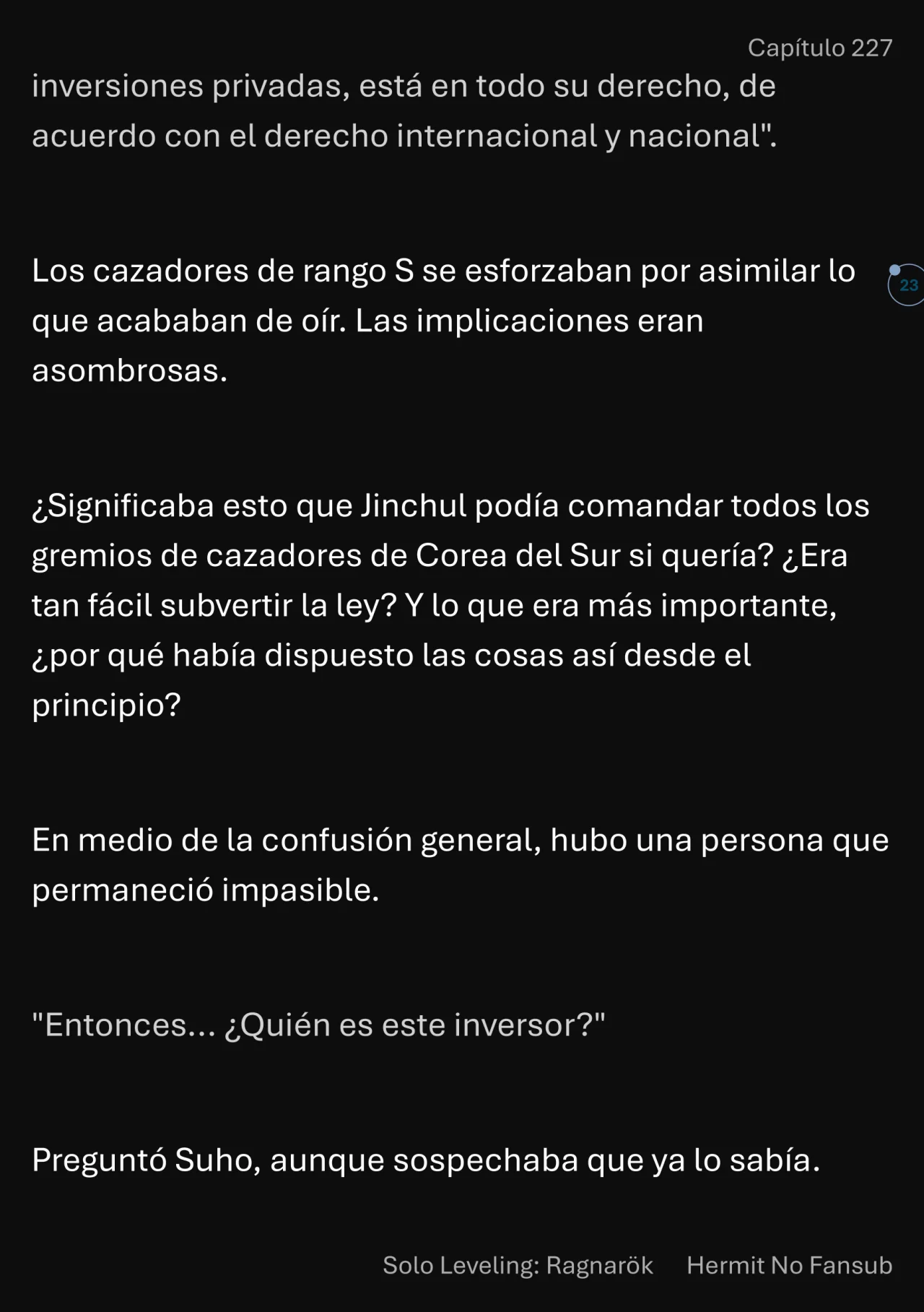 Página 24 del Manga