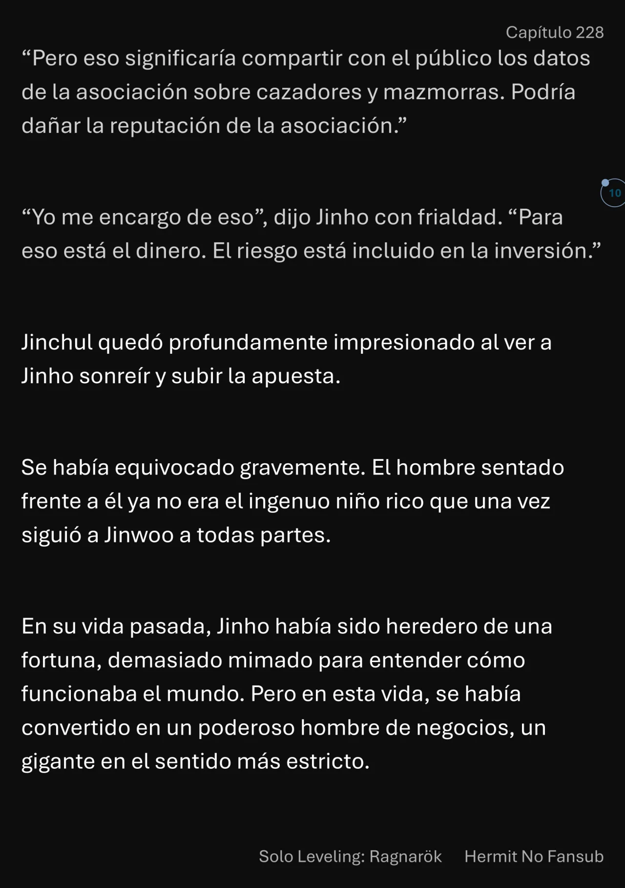 Página 11 del Manga