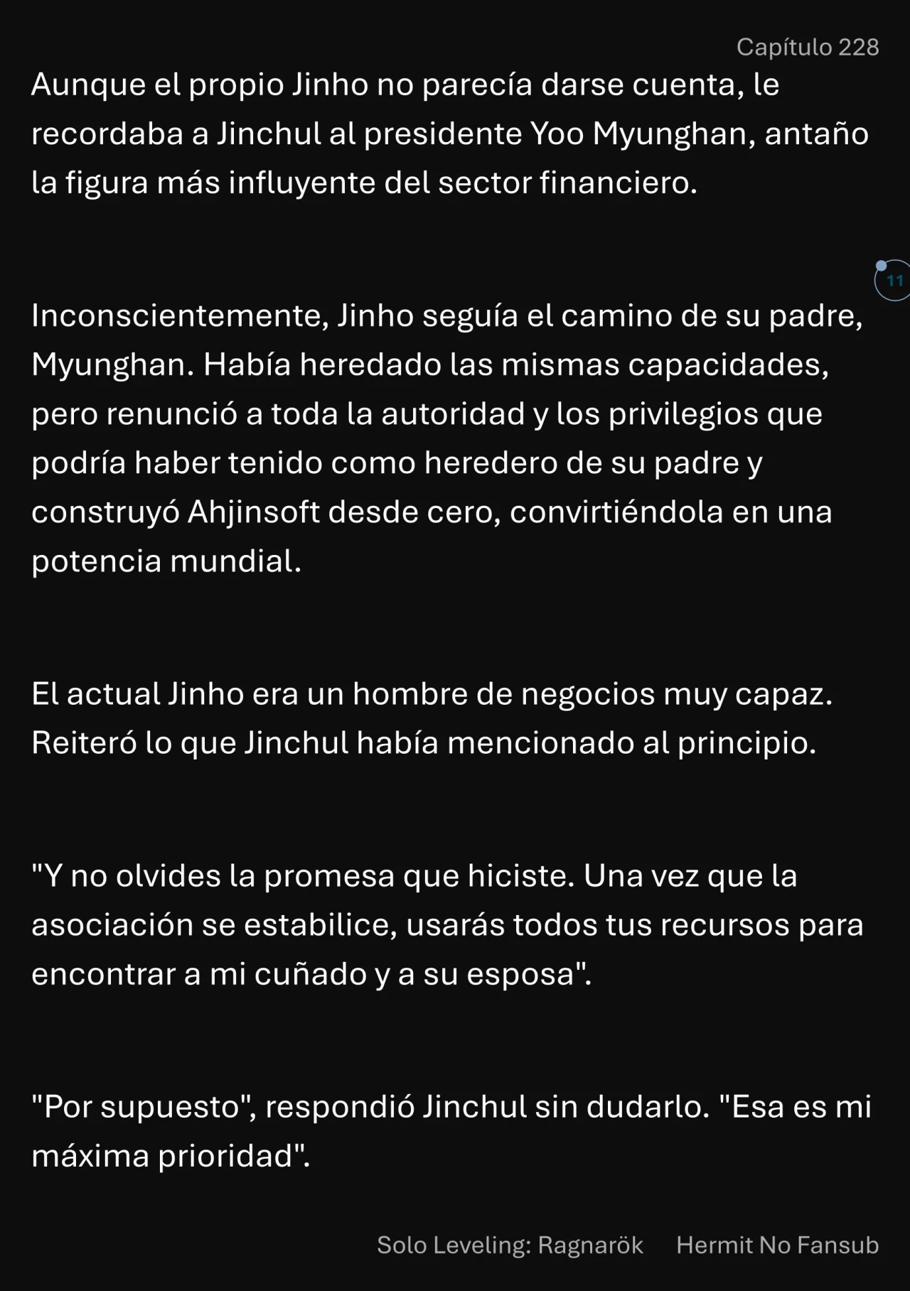 Página 12 del Manga