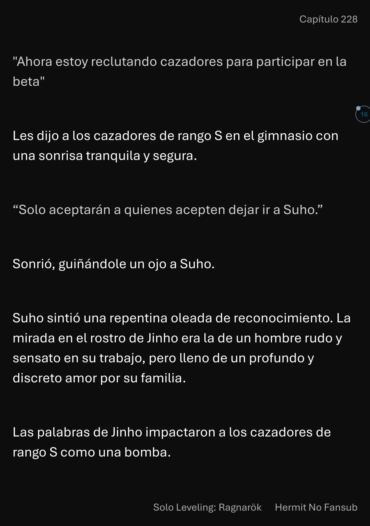 Página 17 del Manga