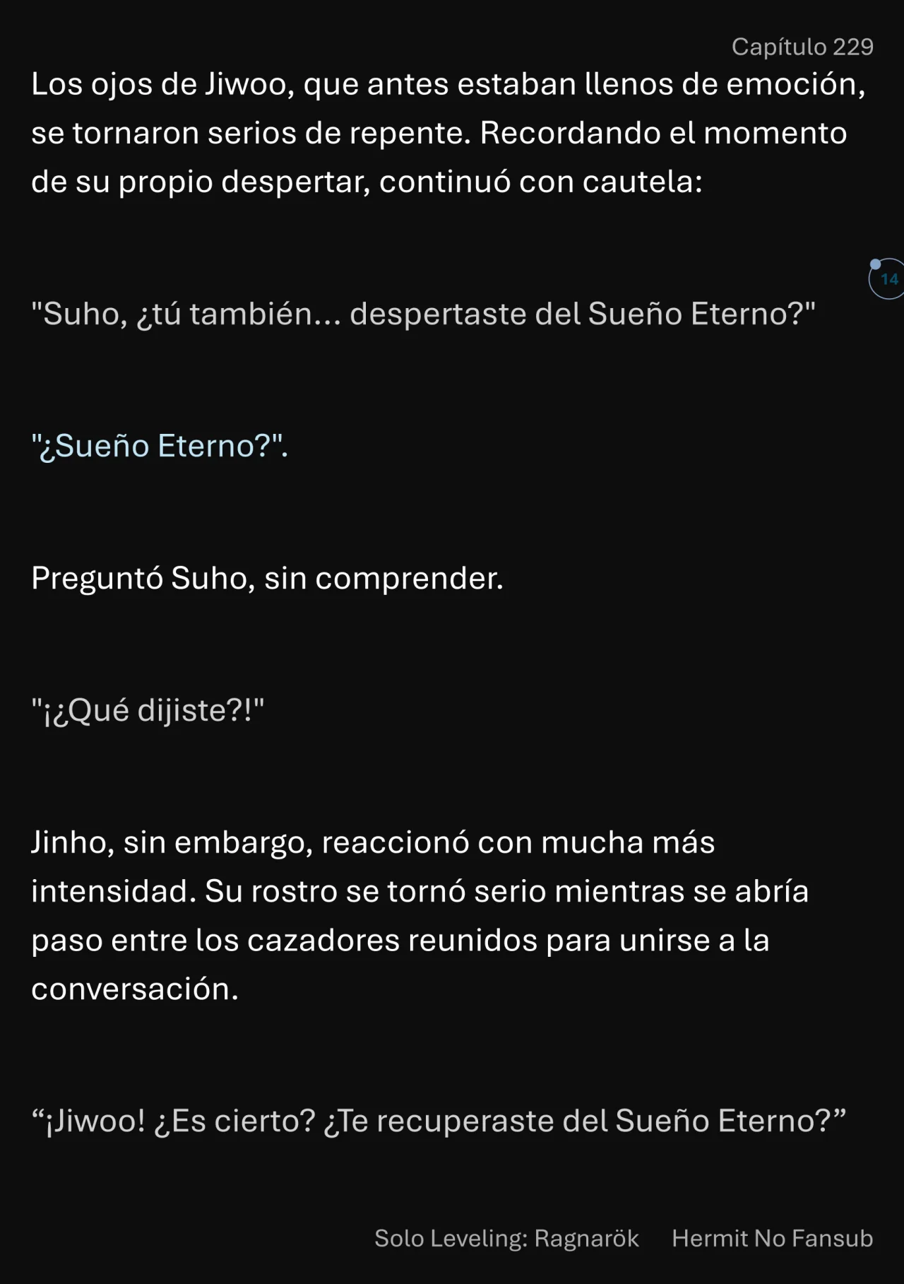 Página 15 del Manga