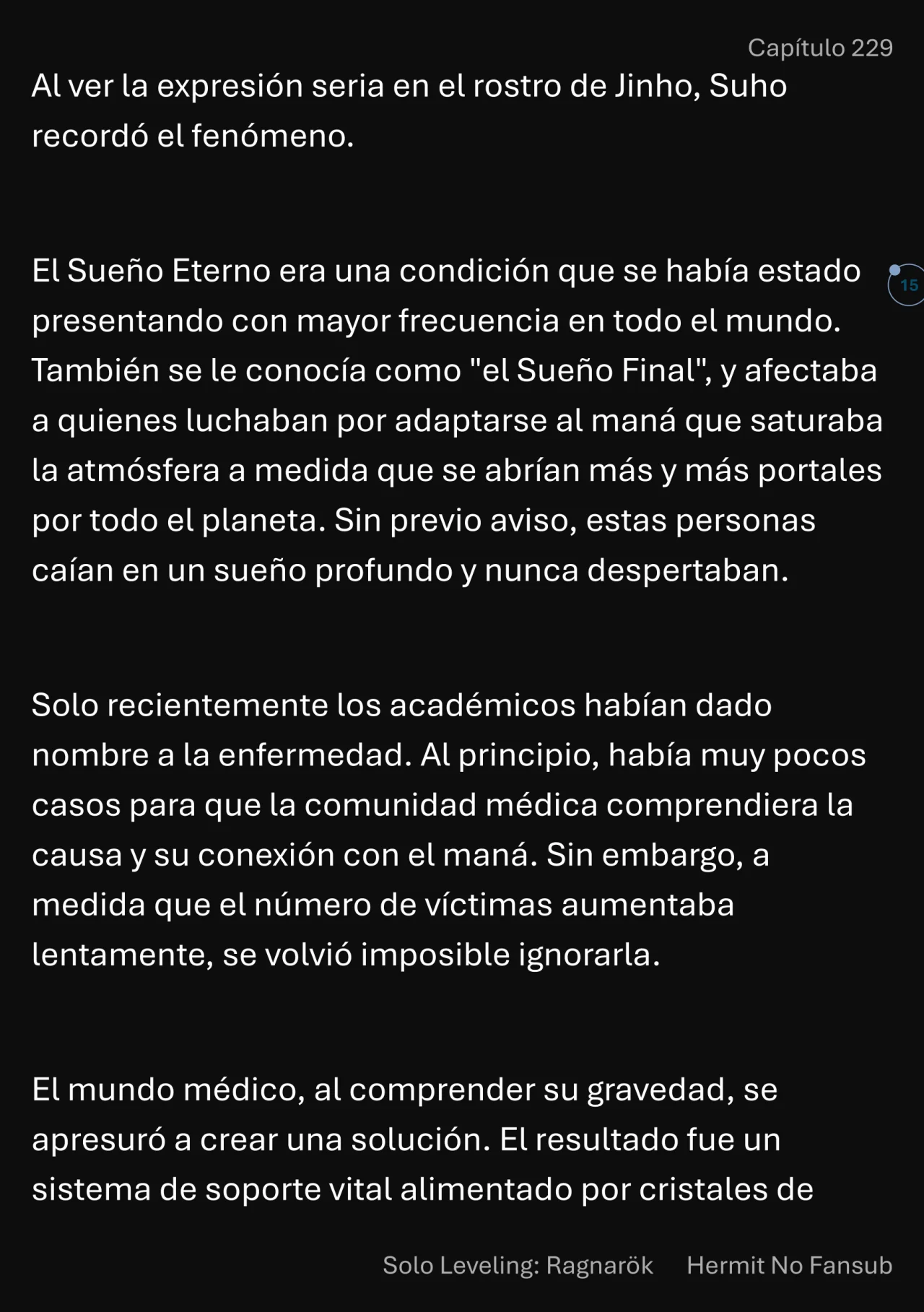 Página 16 del Manga