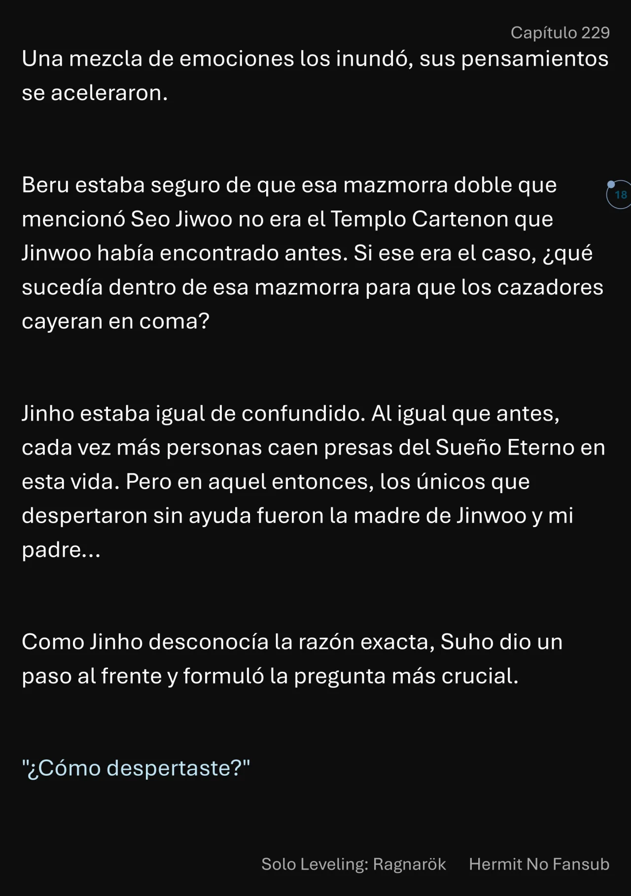 Página 19 del Manga