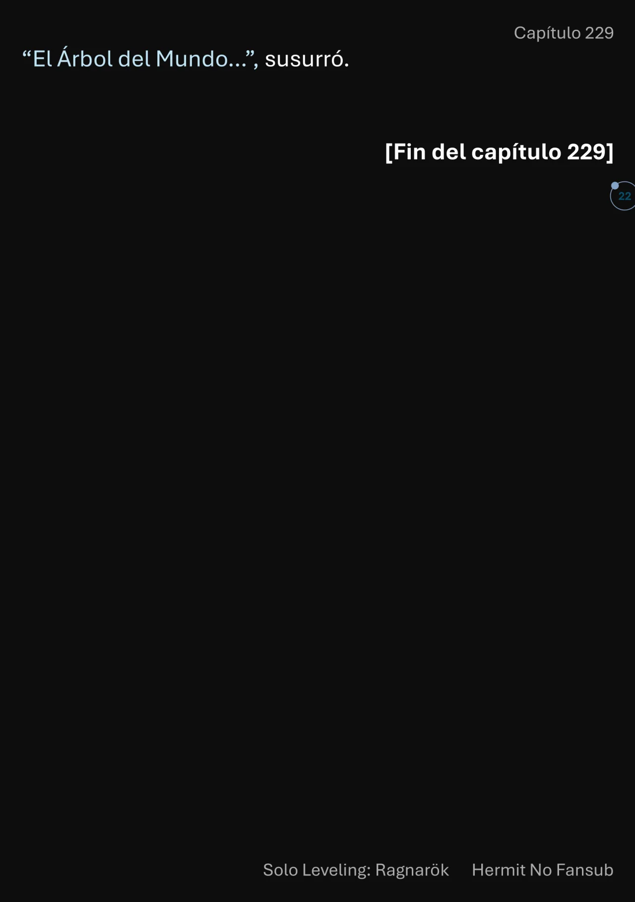 Página 23 del Manga