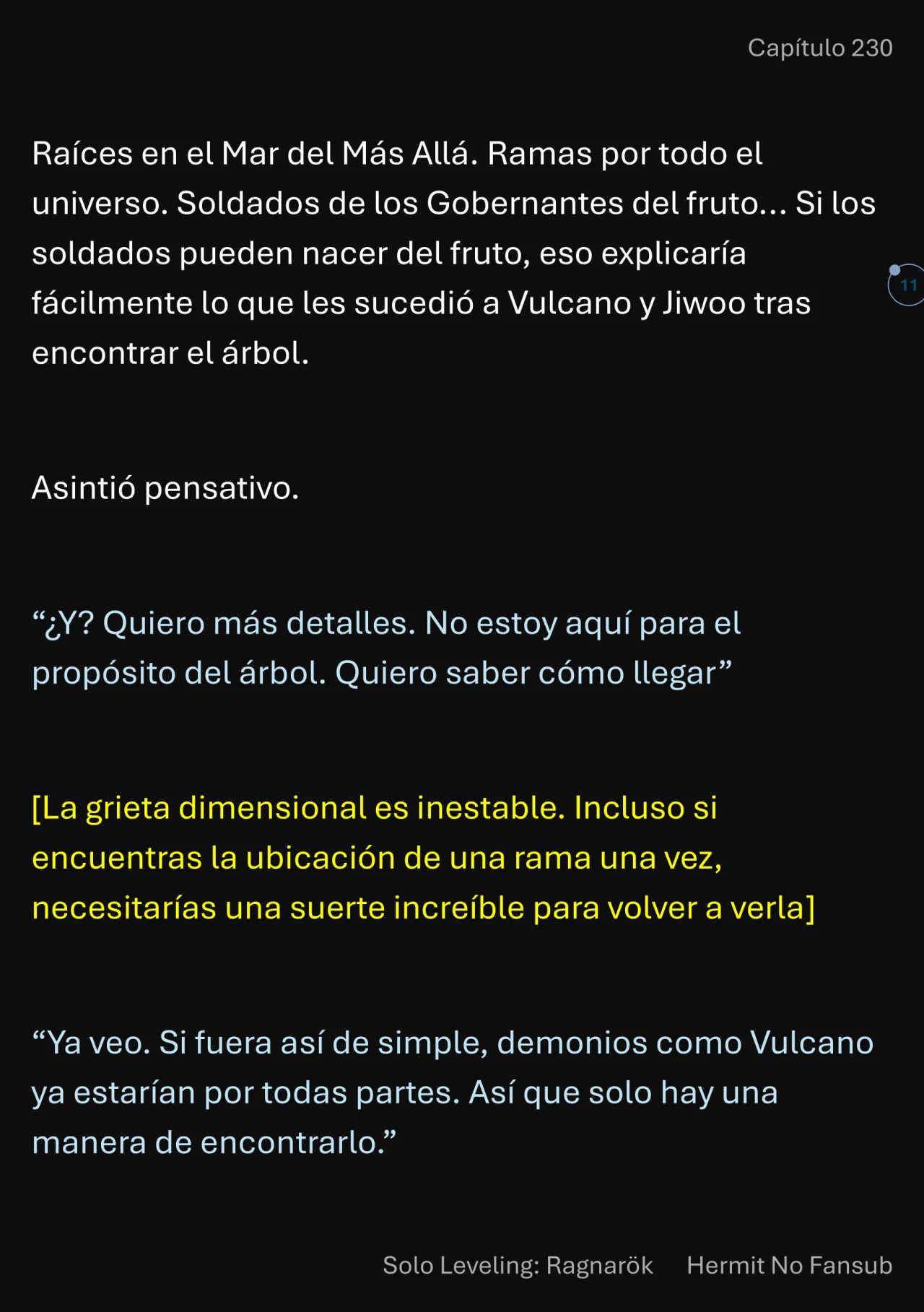 Página 12 del Manga