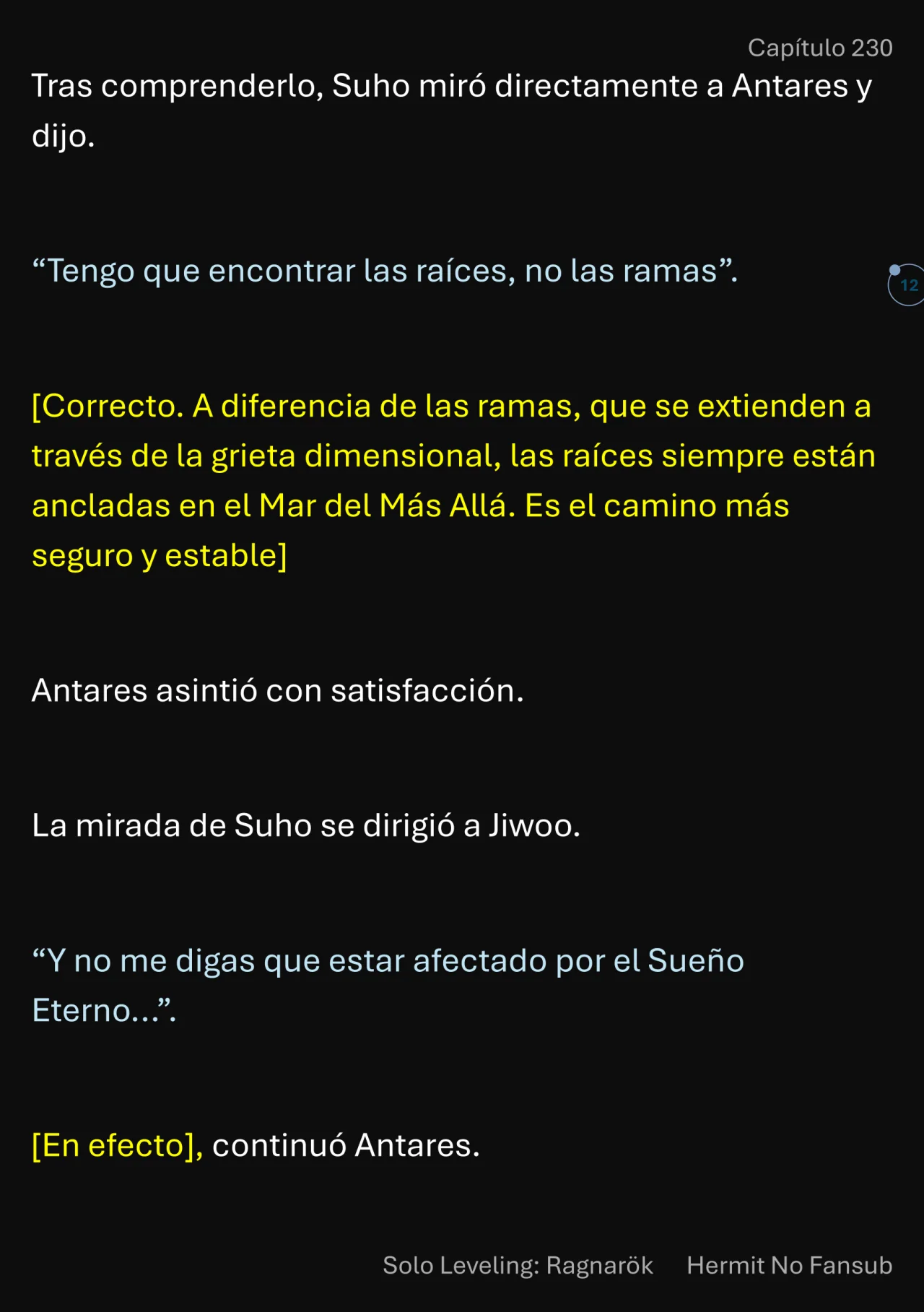 Página 13 del Manga