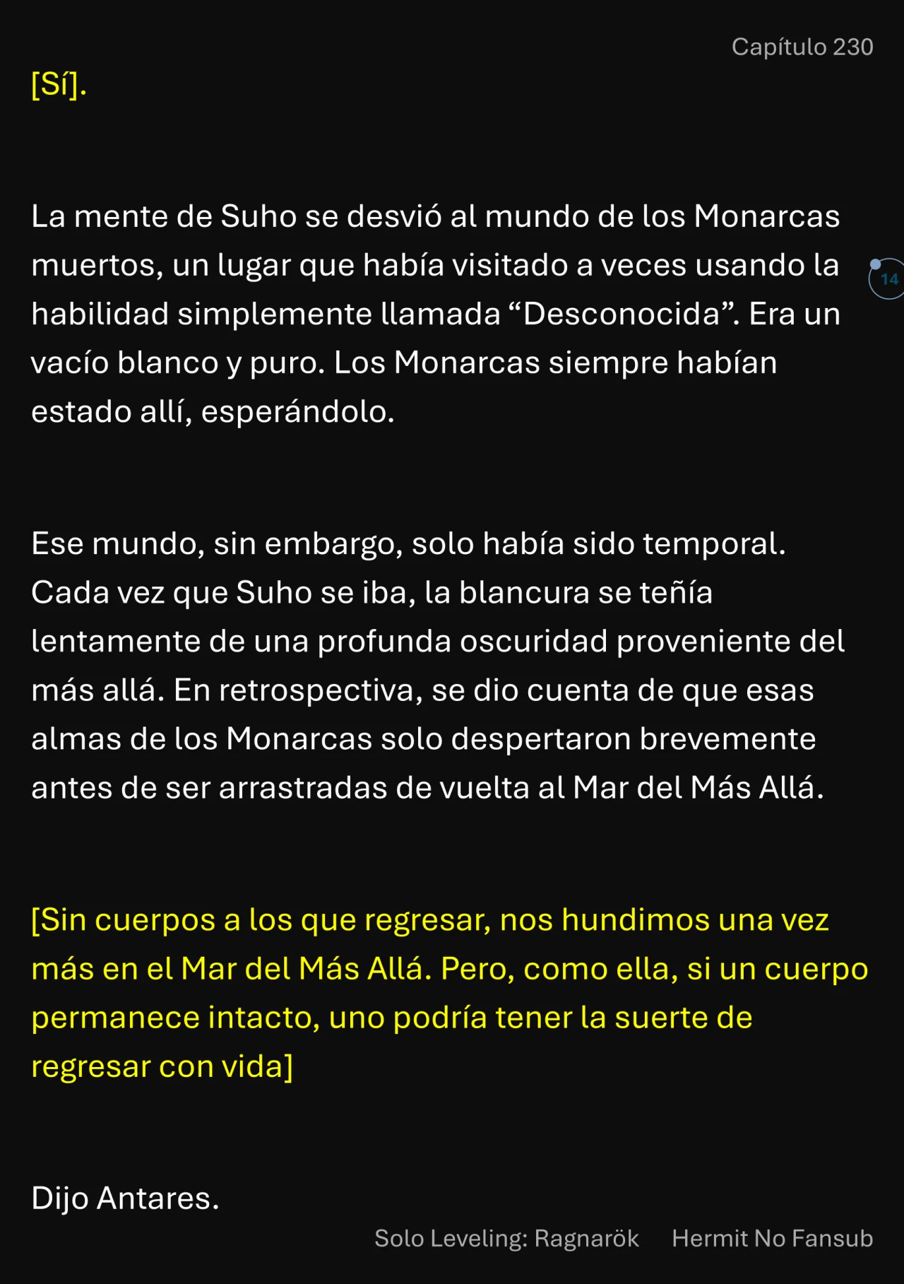 Página 15 del Manga