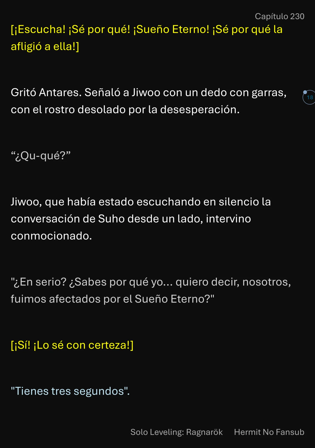 Página 19 del Manga