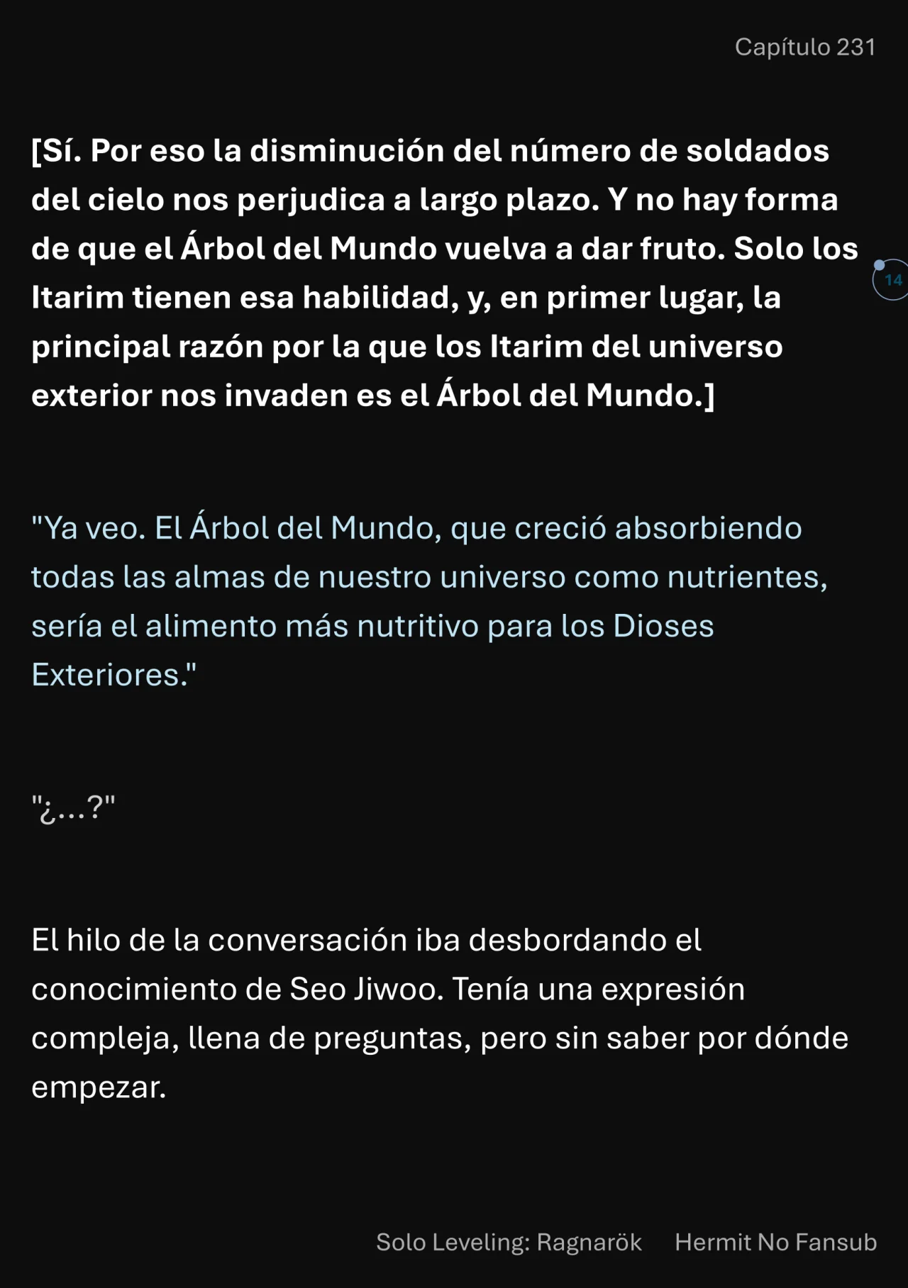 Página 15 del Manga