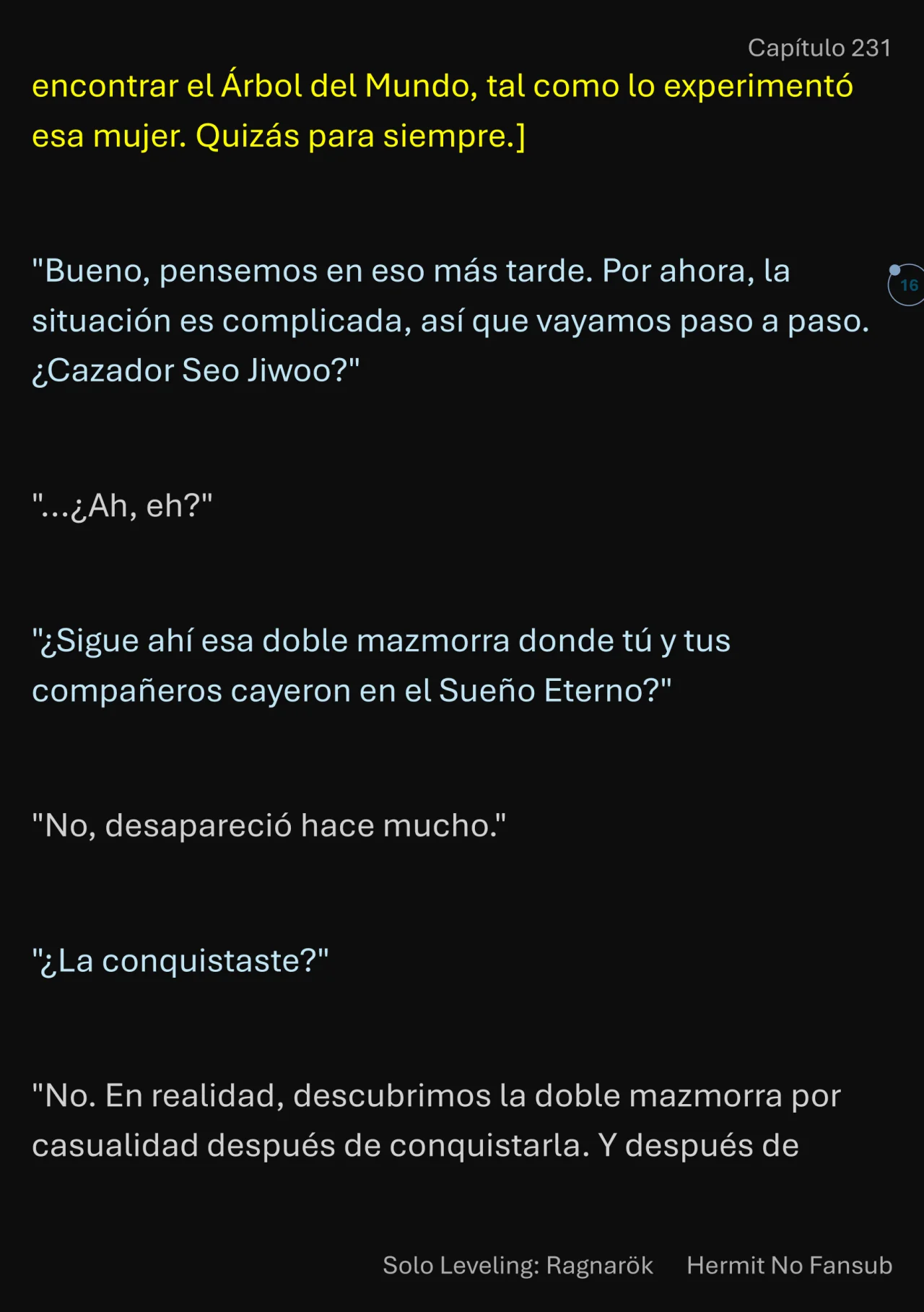 Página 17 del Manga