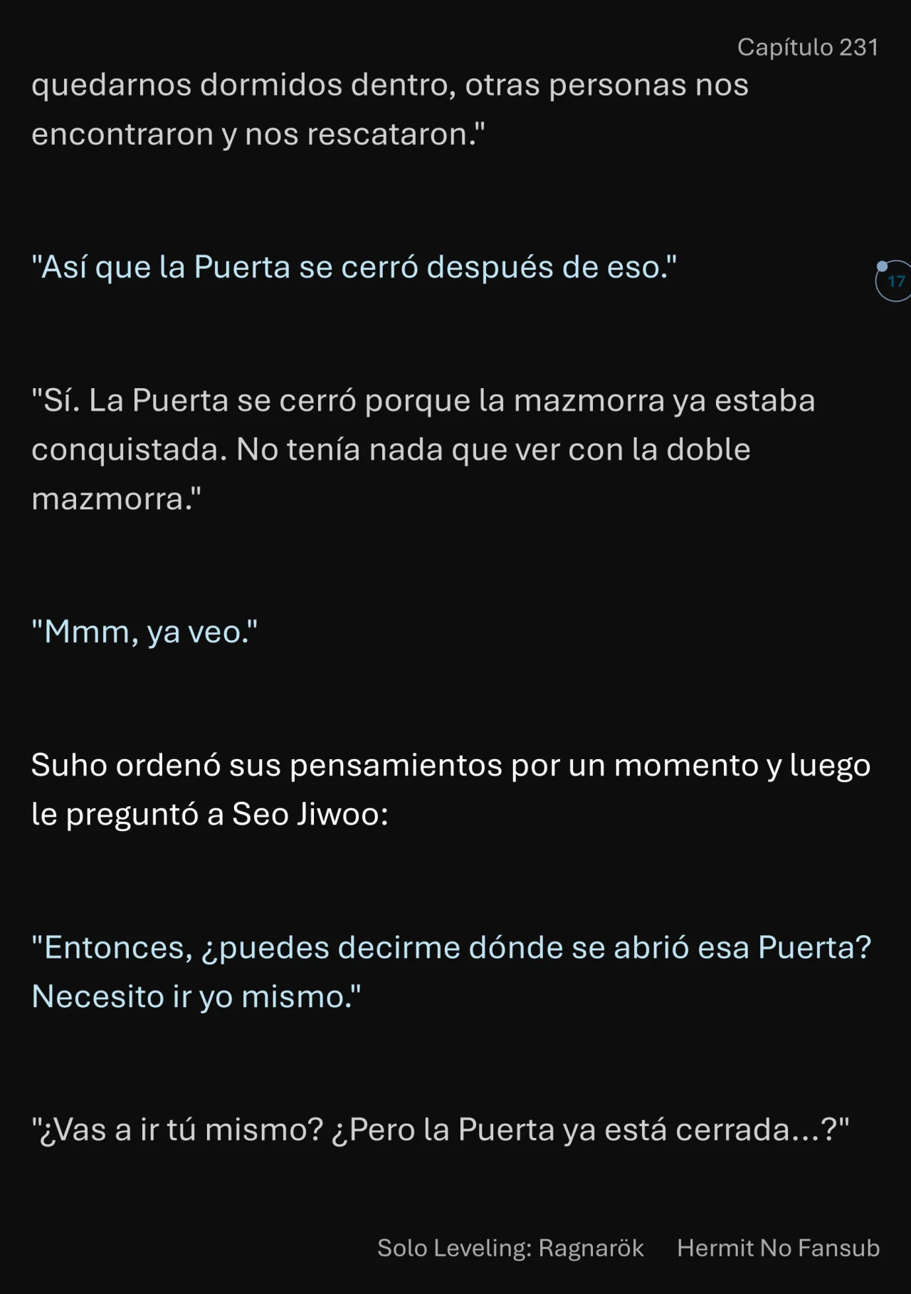 Página 18 del Manga