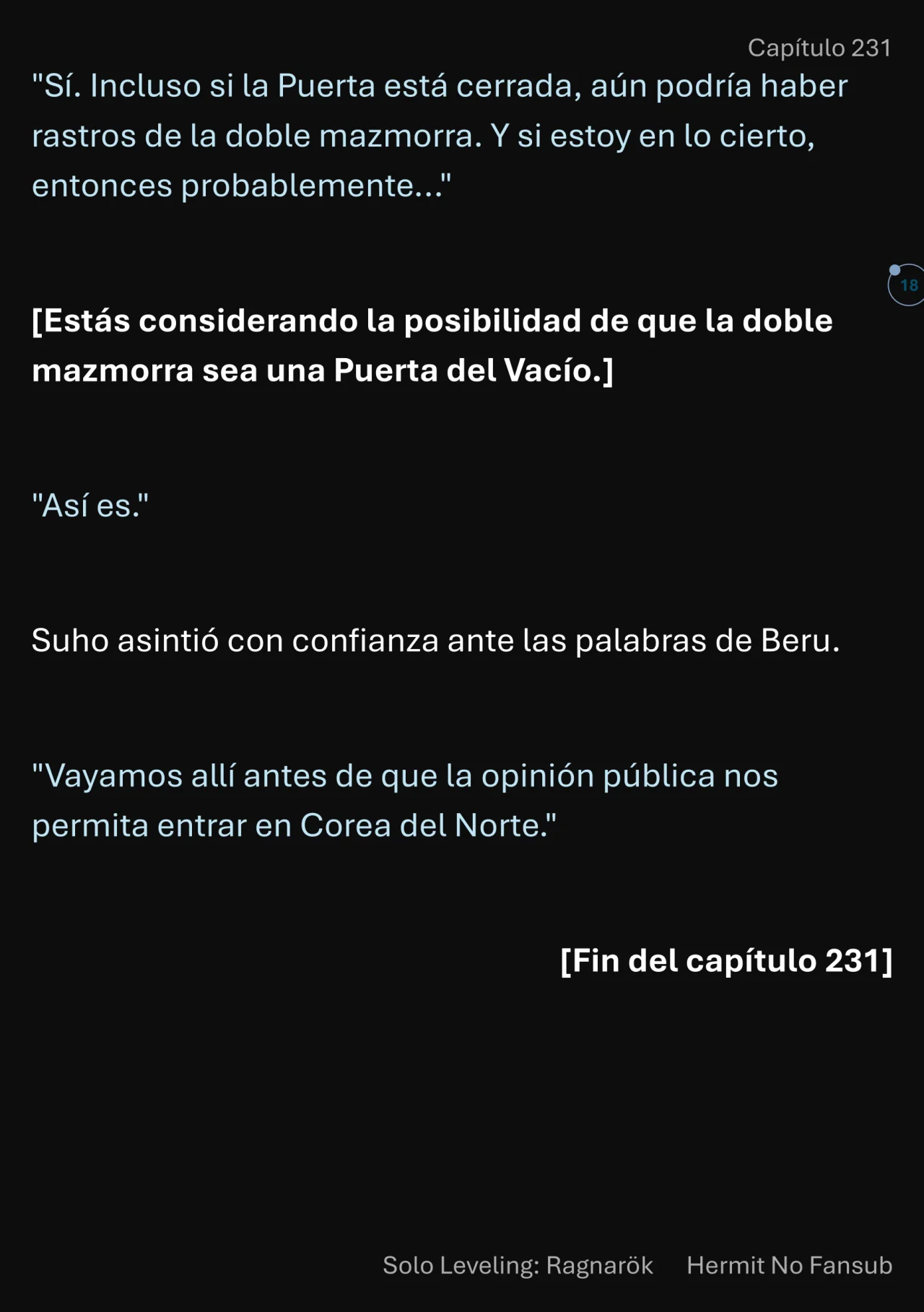 Página 19 del Manga