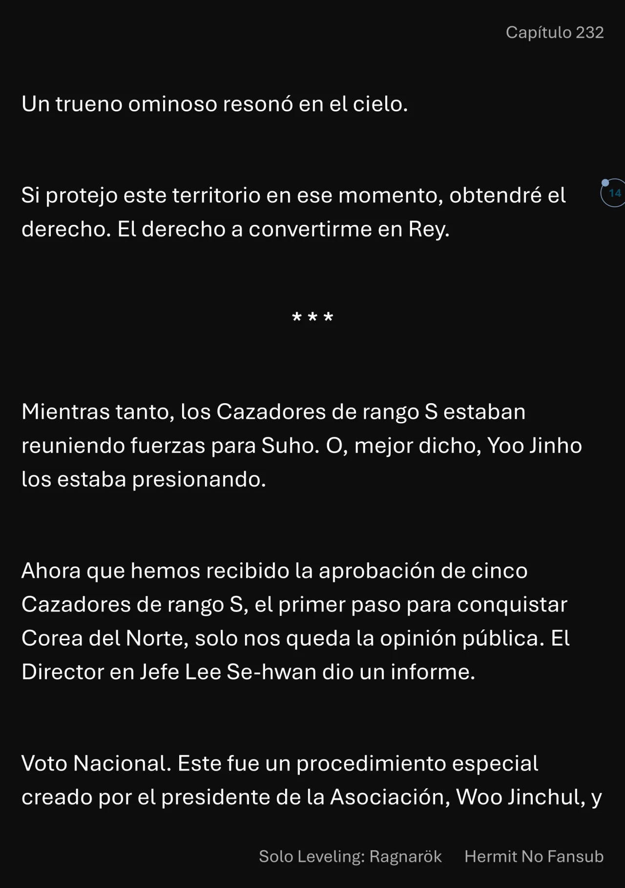 Página 15 del Manga