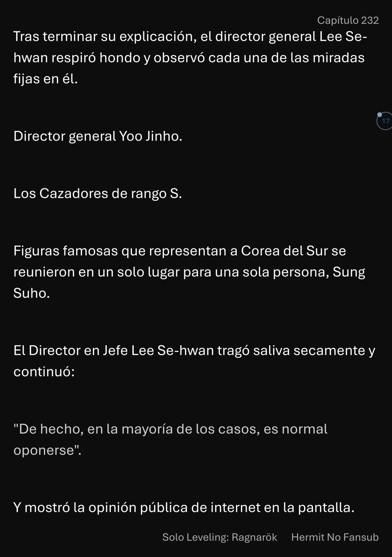 Página 18 del Manga