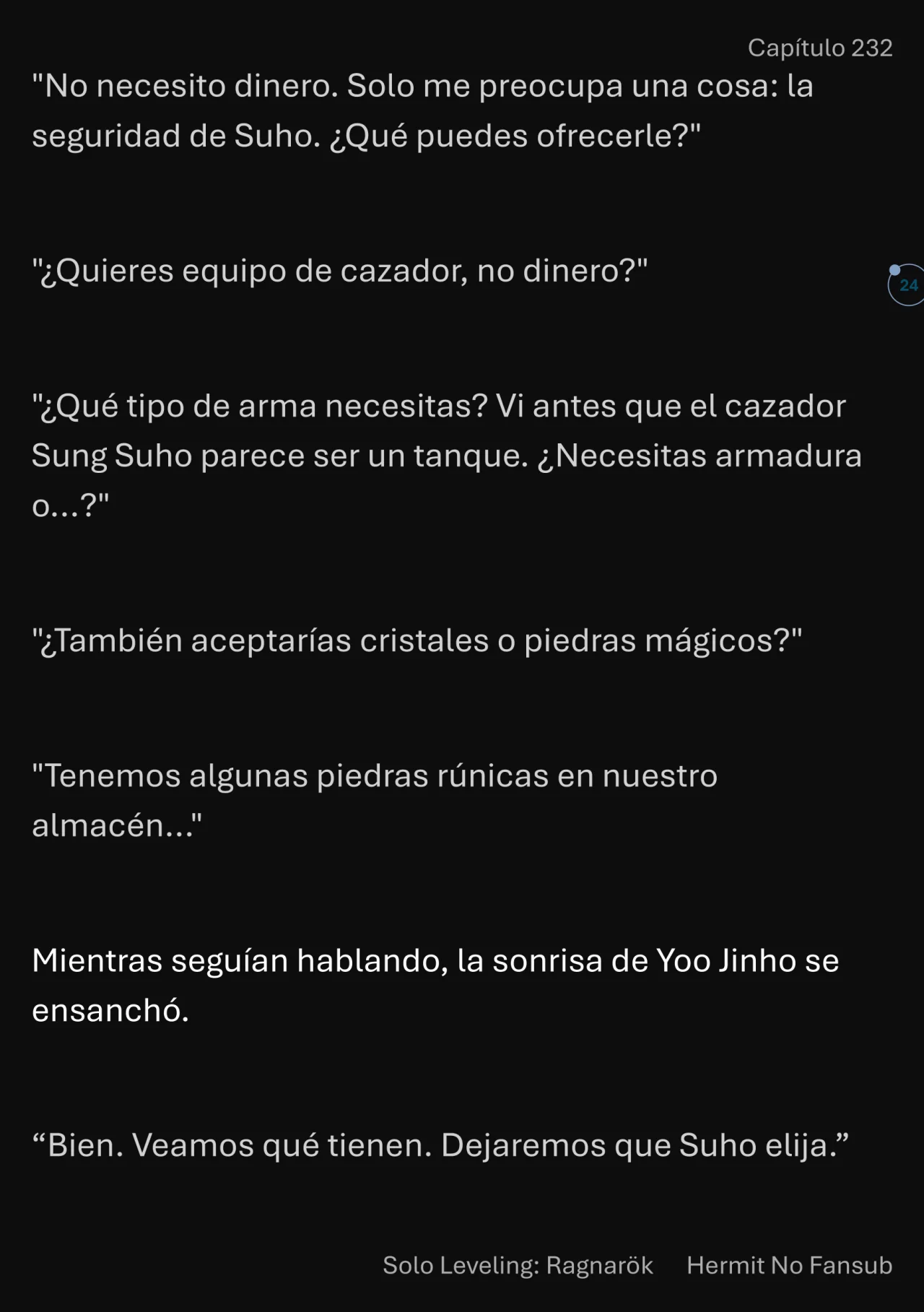 Página 25 del Manga