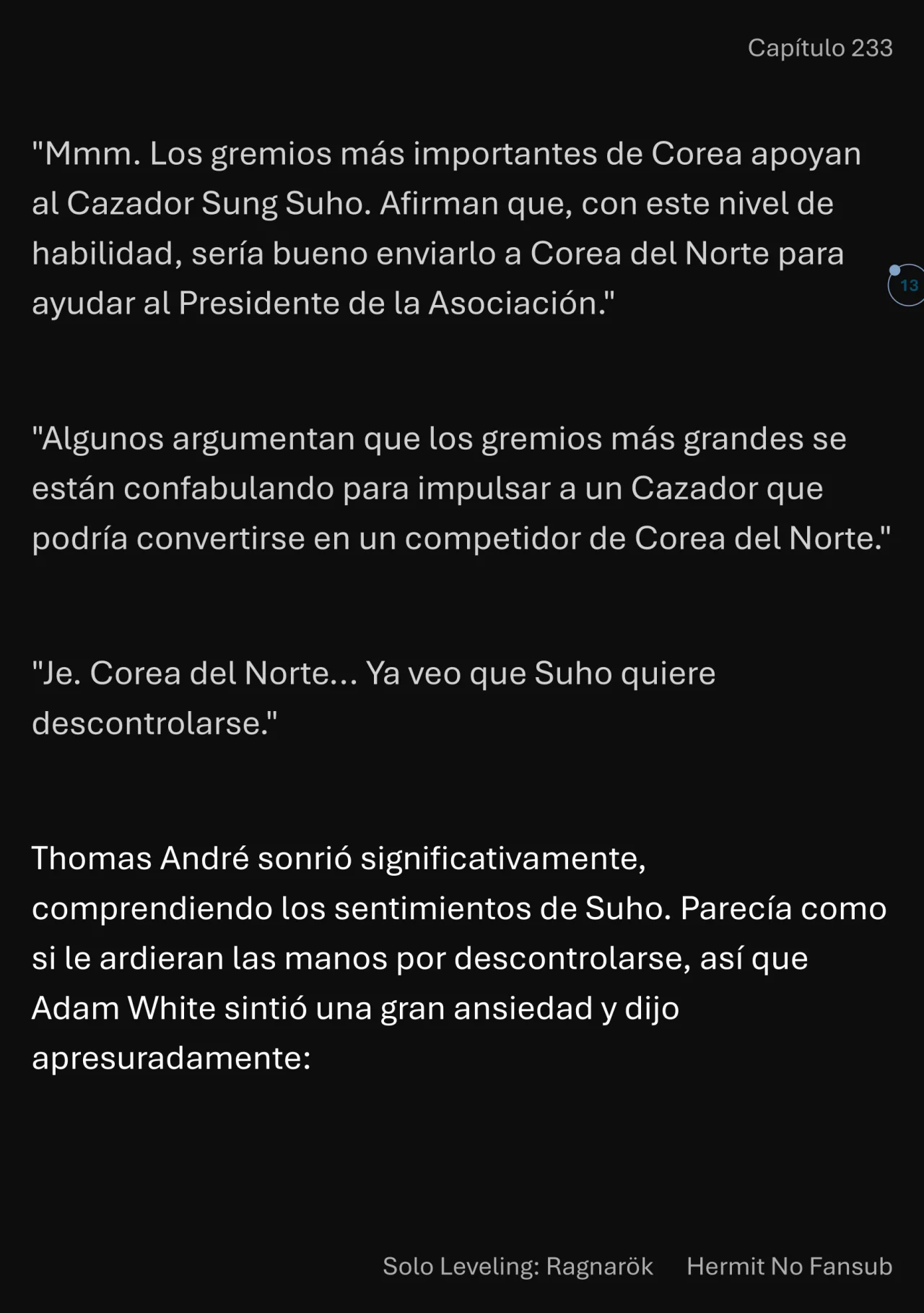 Página 14 del Manga