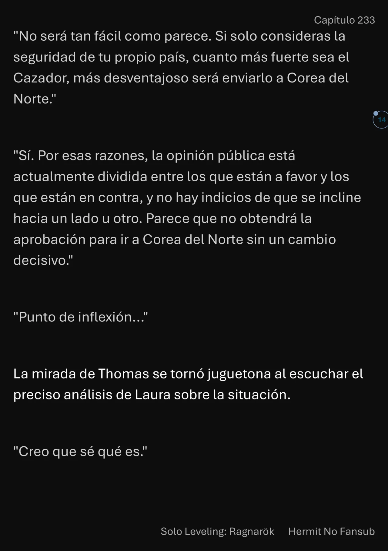 Página 15 del Manga