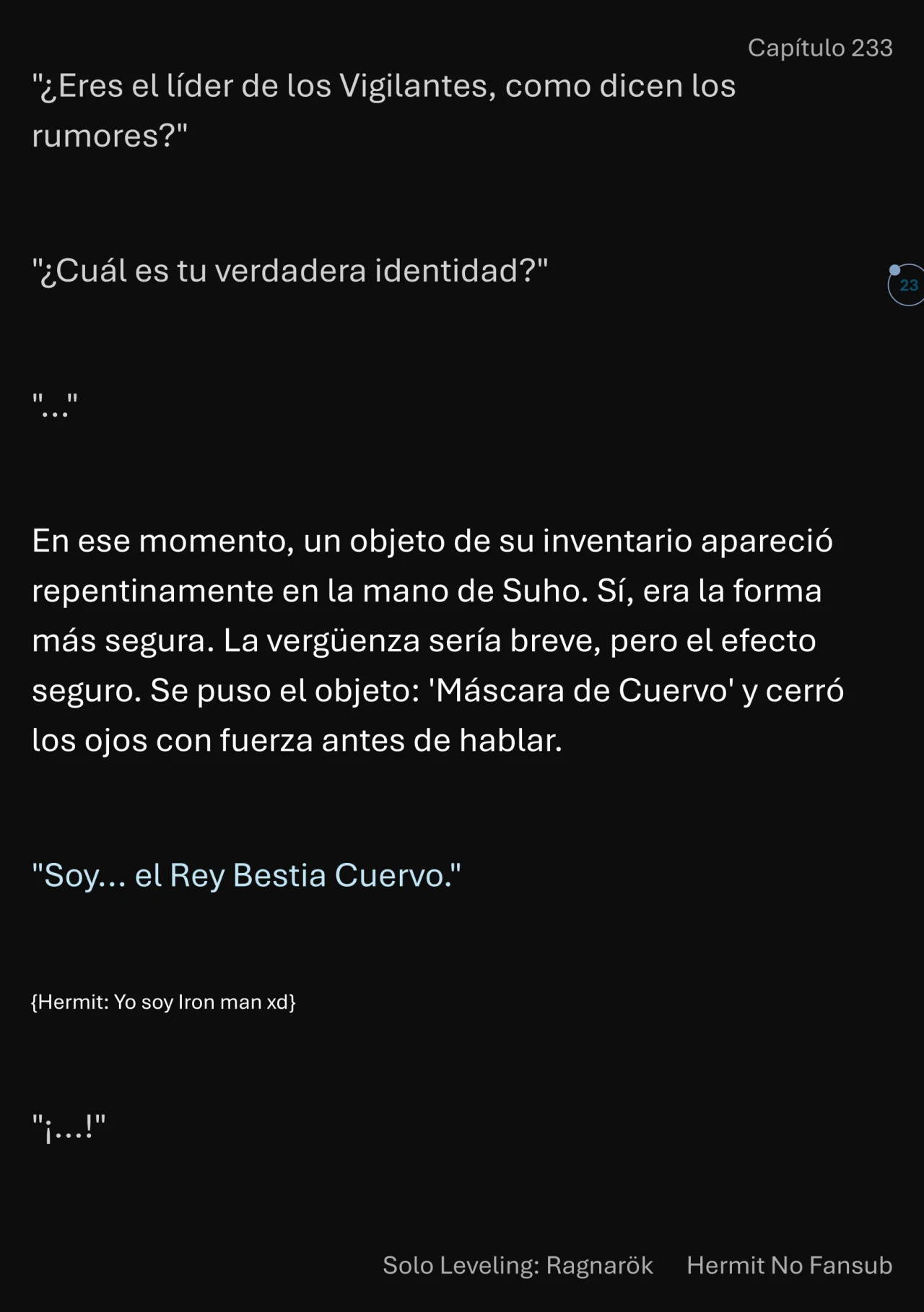 Página 24 del Manga