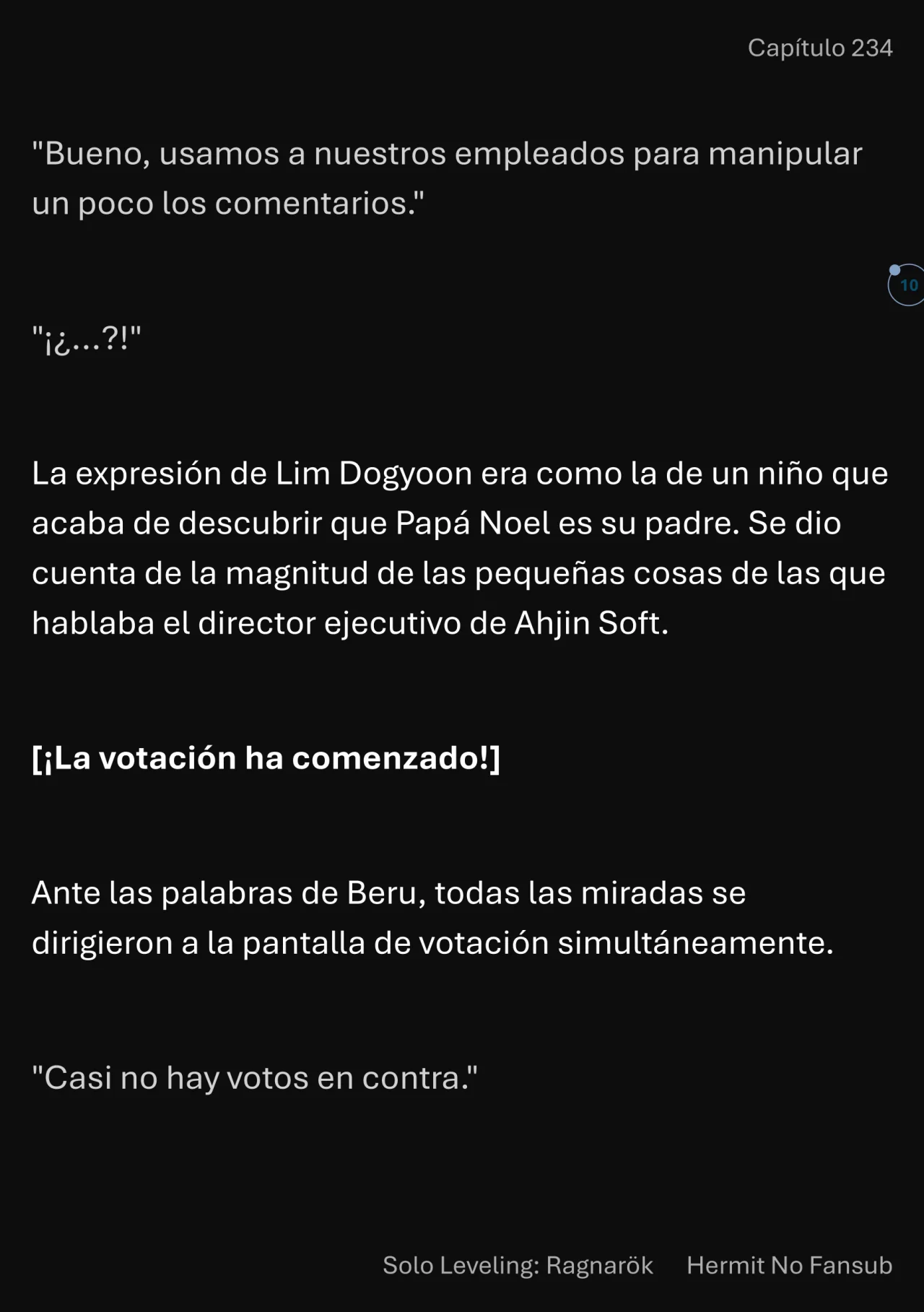 Página 11 del Manga