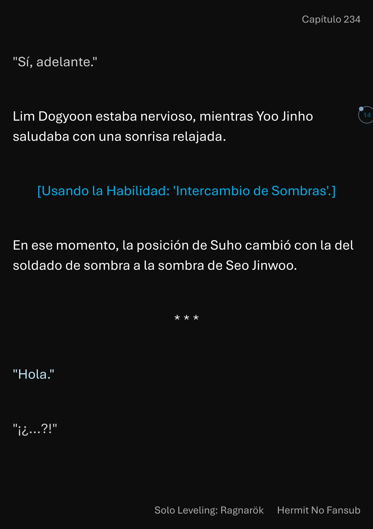 Página 15 del Manga