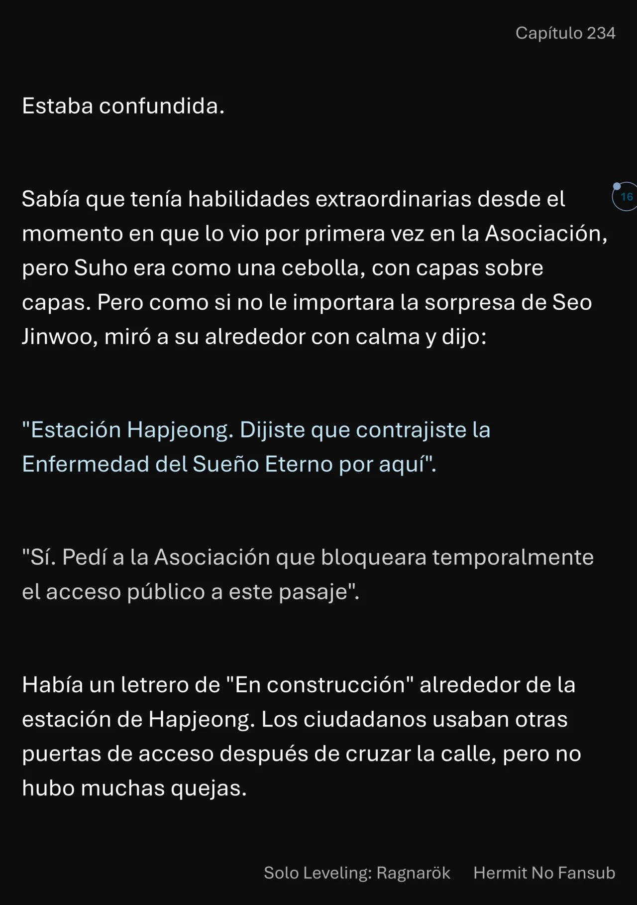 Página 17 del Manga