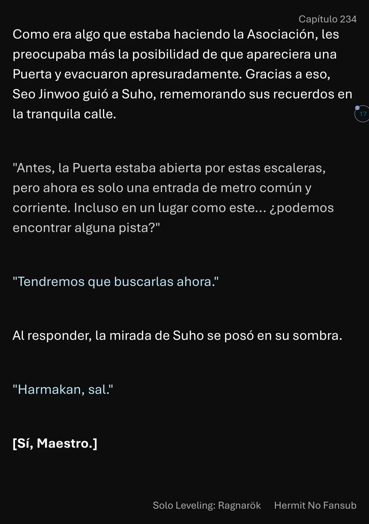 Página 18 del Manga