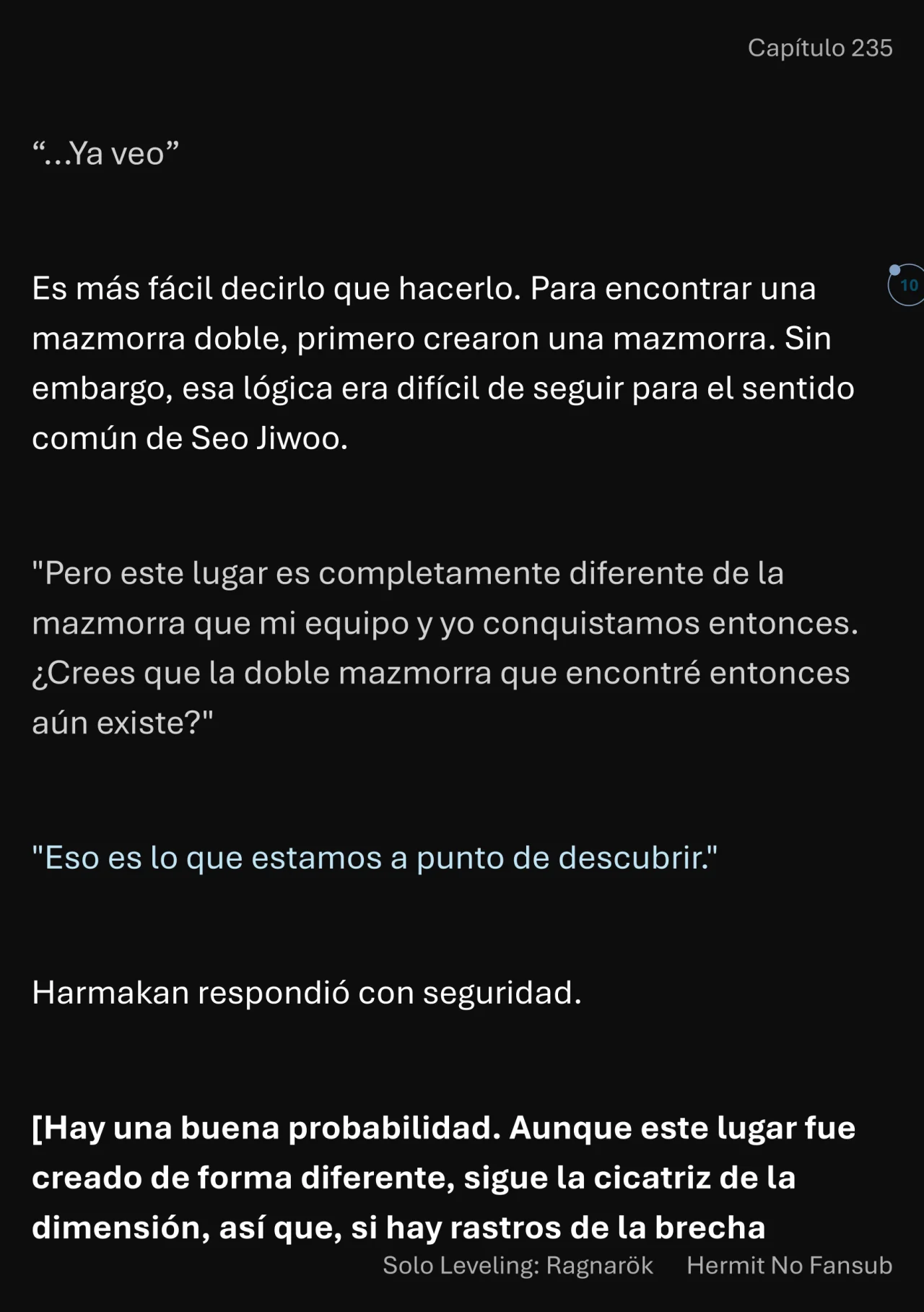 Página 11 del Manga