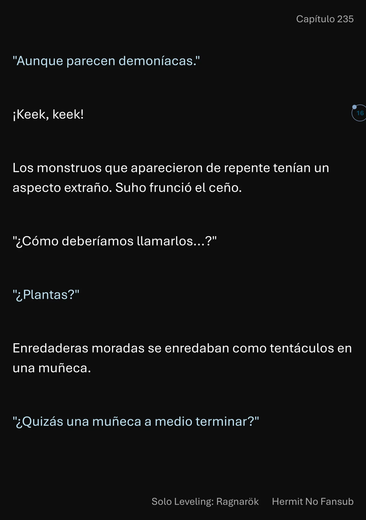 Página 17 del Manga