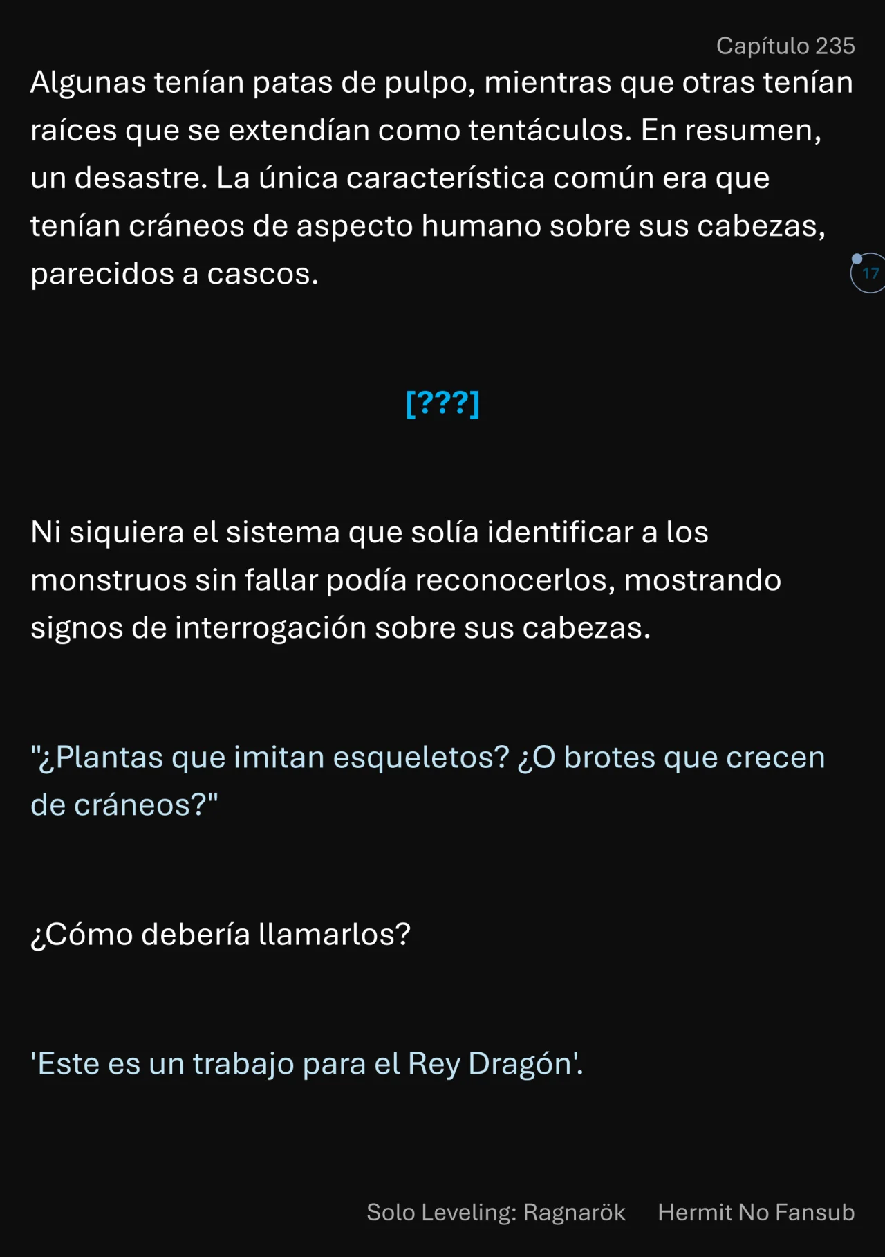 Página 18 del Manga