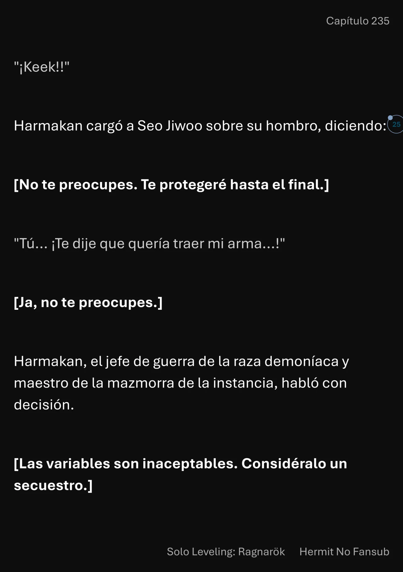 Página 26 del Manga