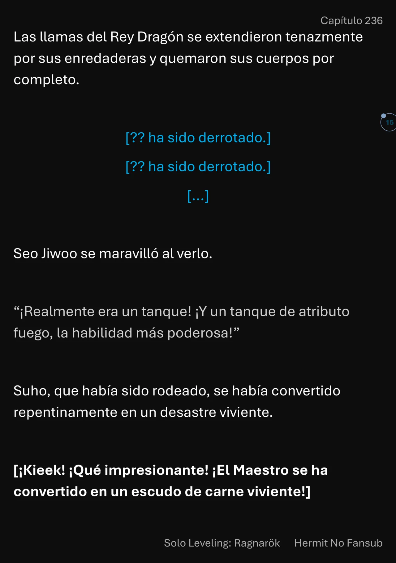 Página 16 del Manga