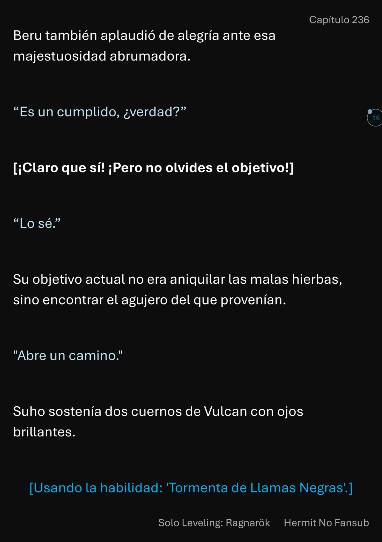 Página 17 del Manga