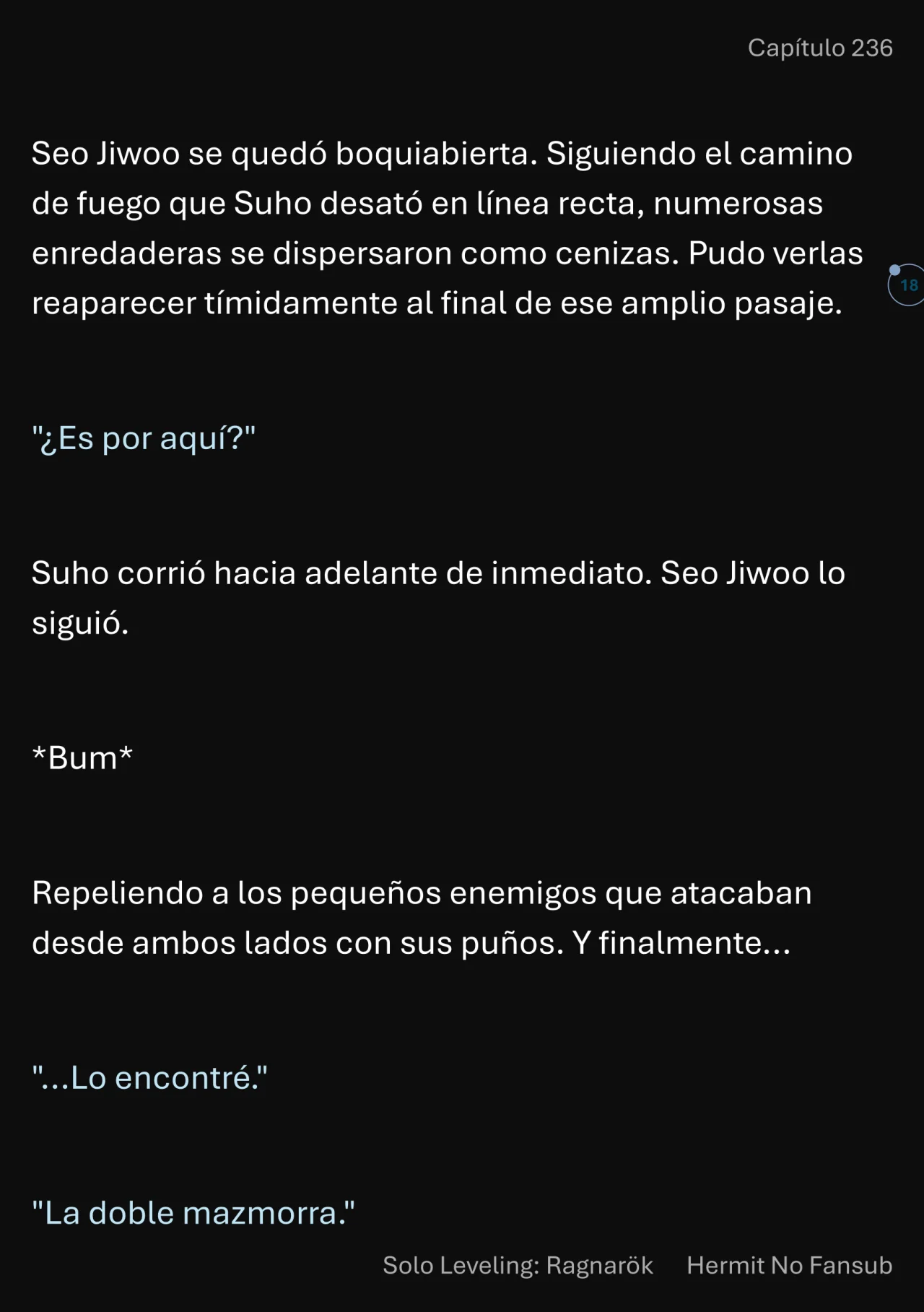 Página 19 del Manga