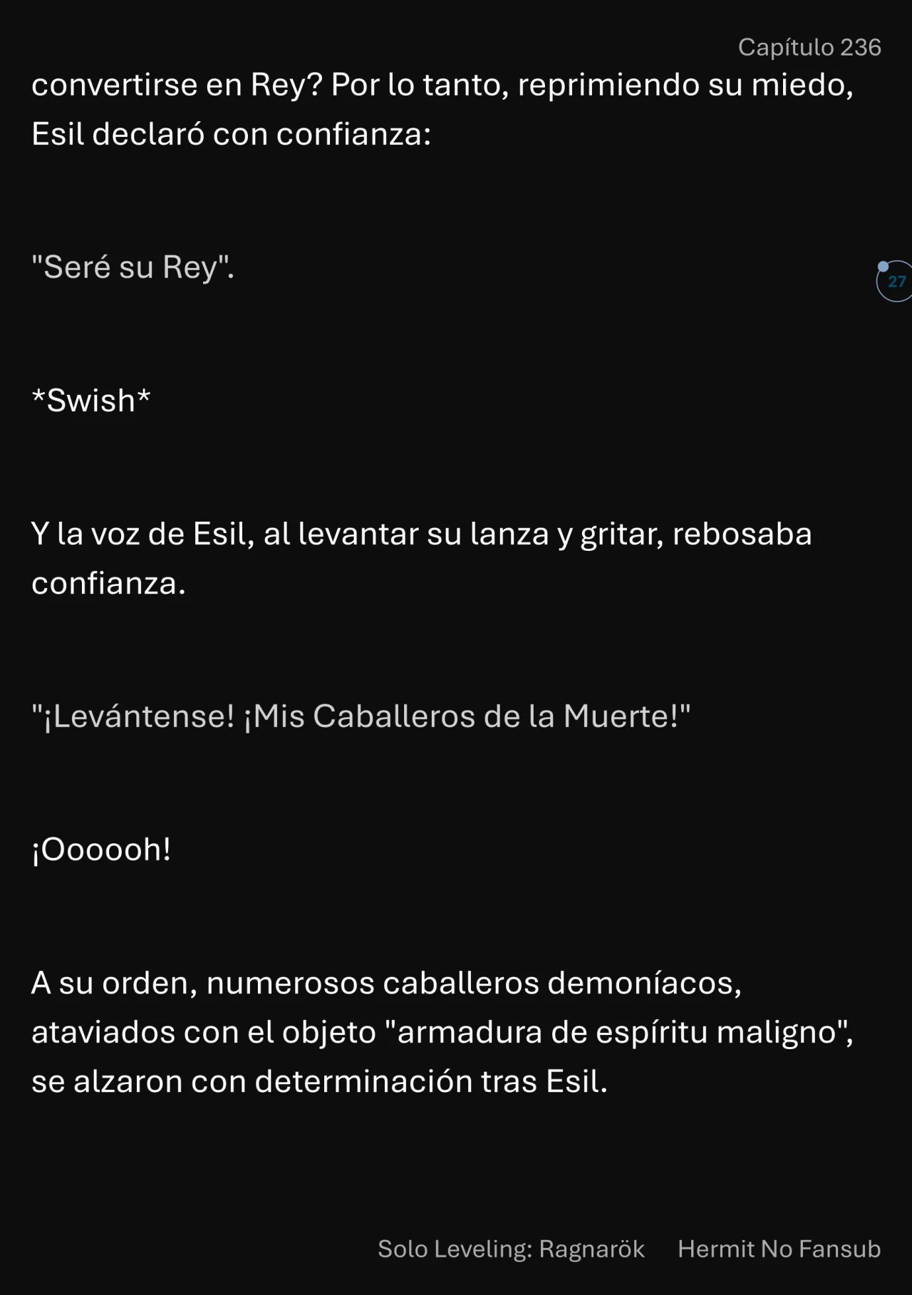 Página 28 del Manga