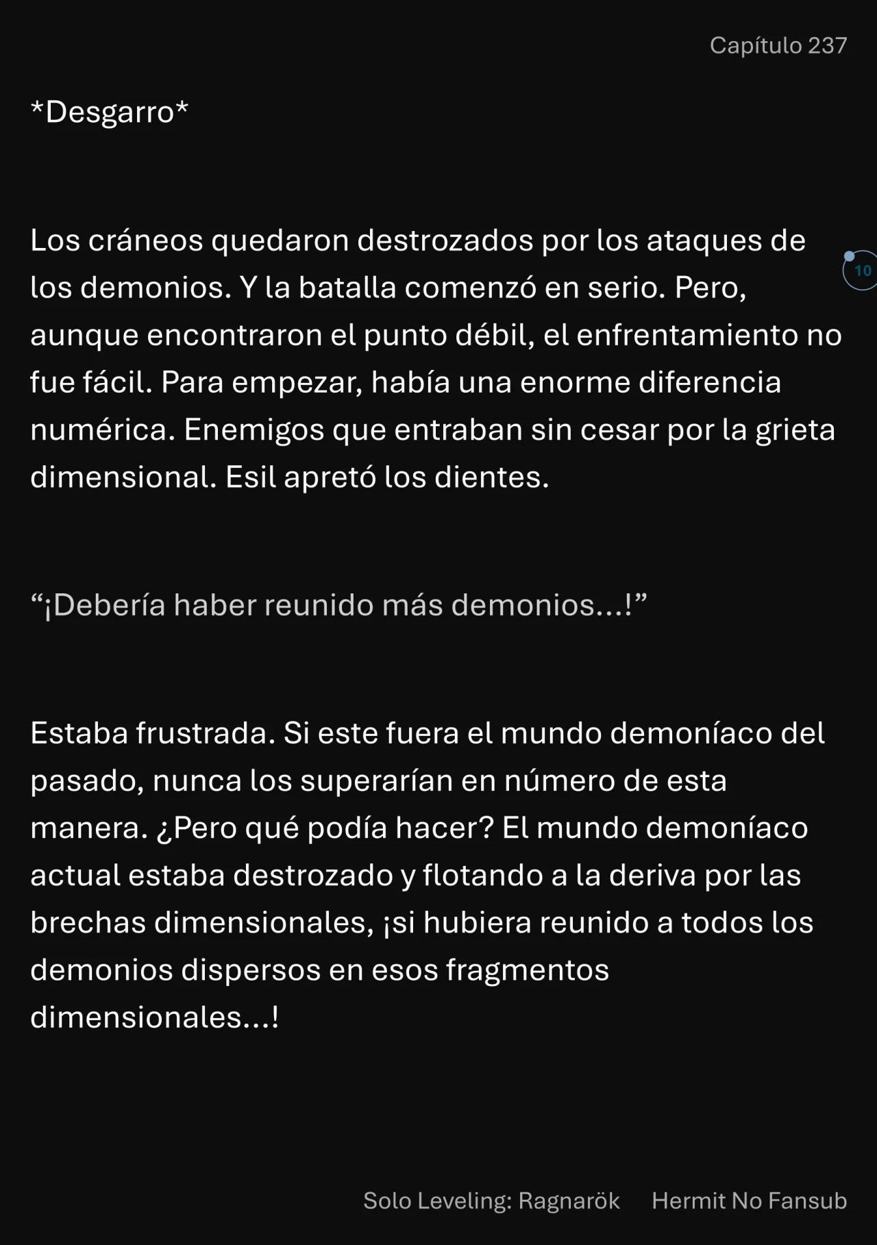 Página 11 del Manga