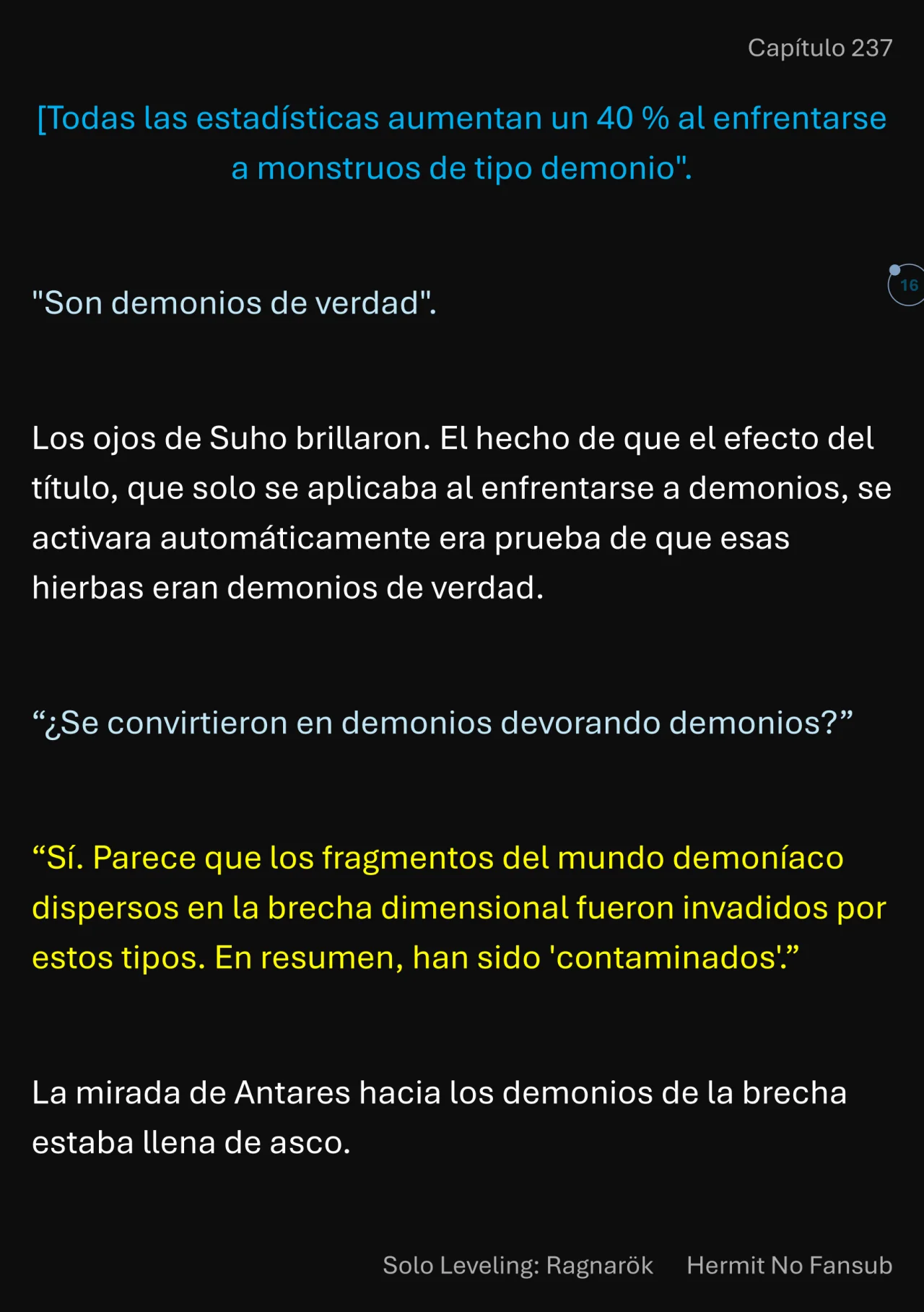 Página 17 del Manga