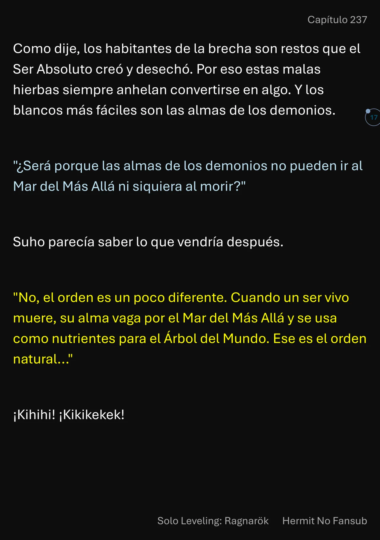 Página 18 del Manga