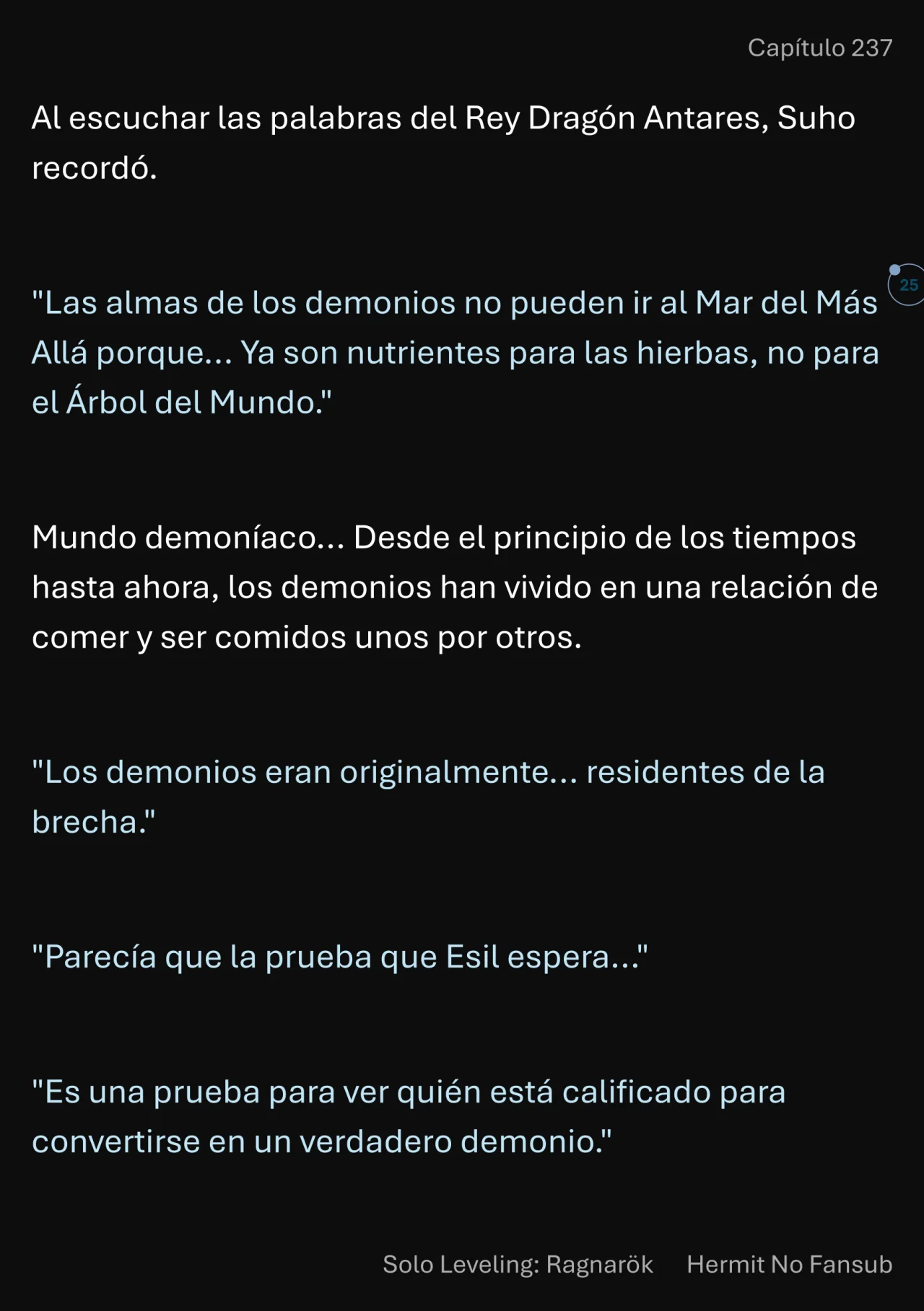 Página 26 del Manga