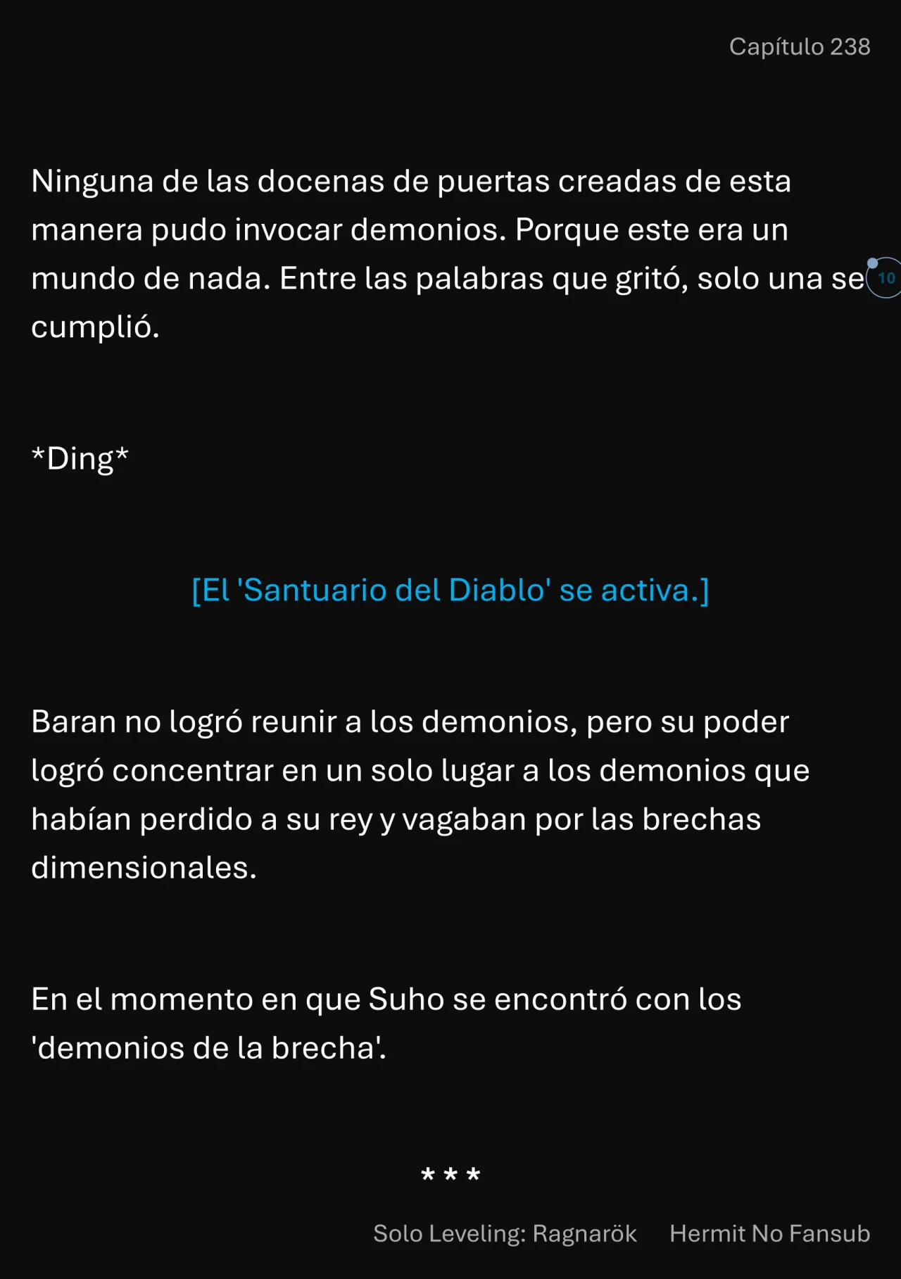 Página 11 del Manga