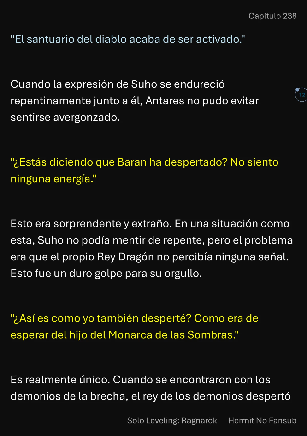 Página 13 del Manga