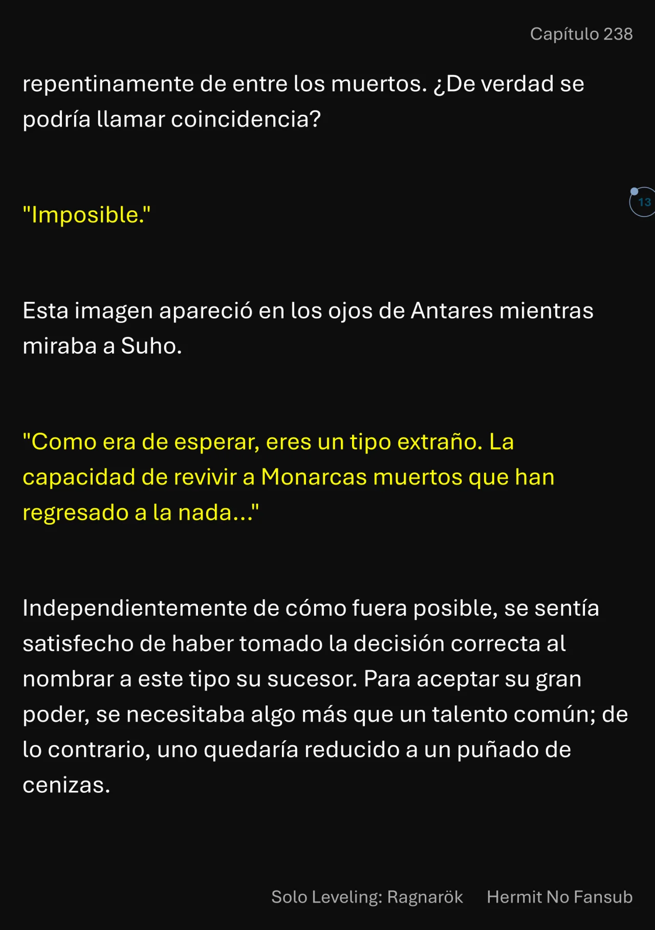 Página 14 del Manga