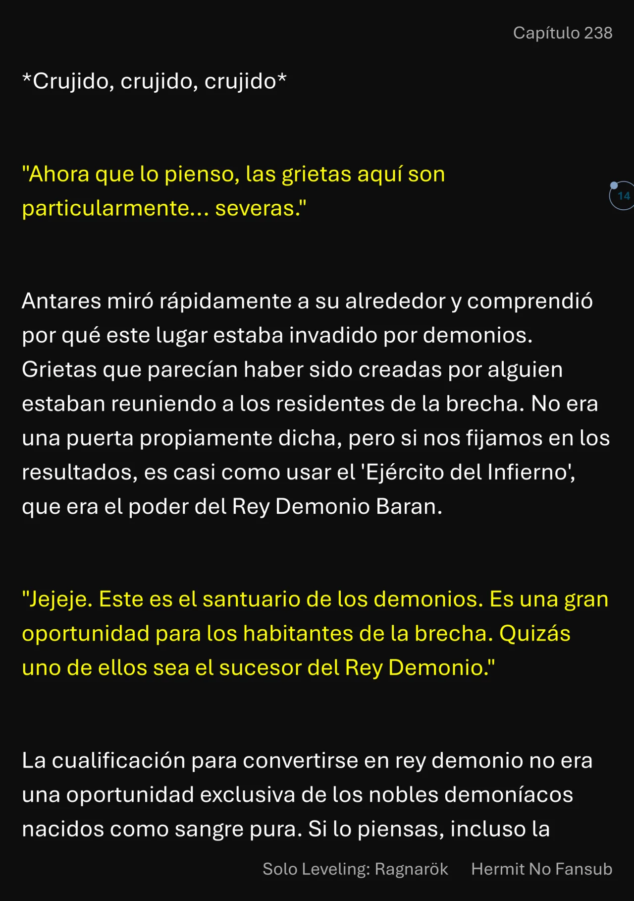 Página 15 del Manga