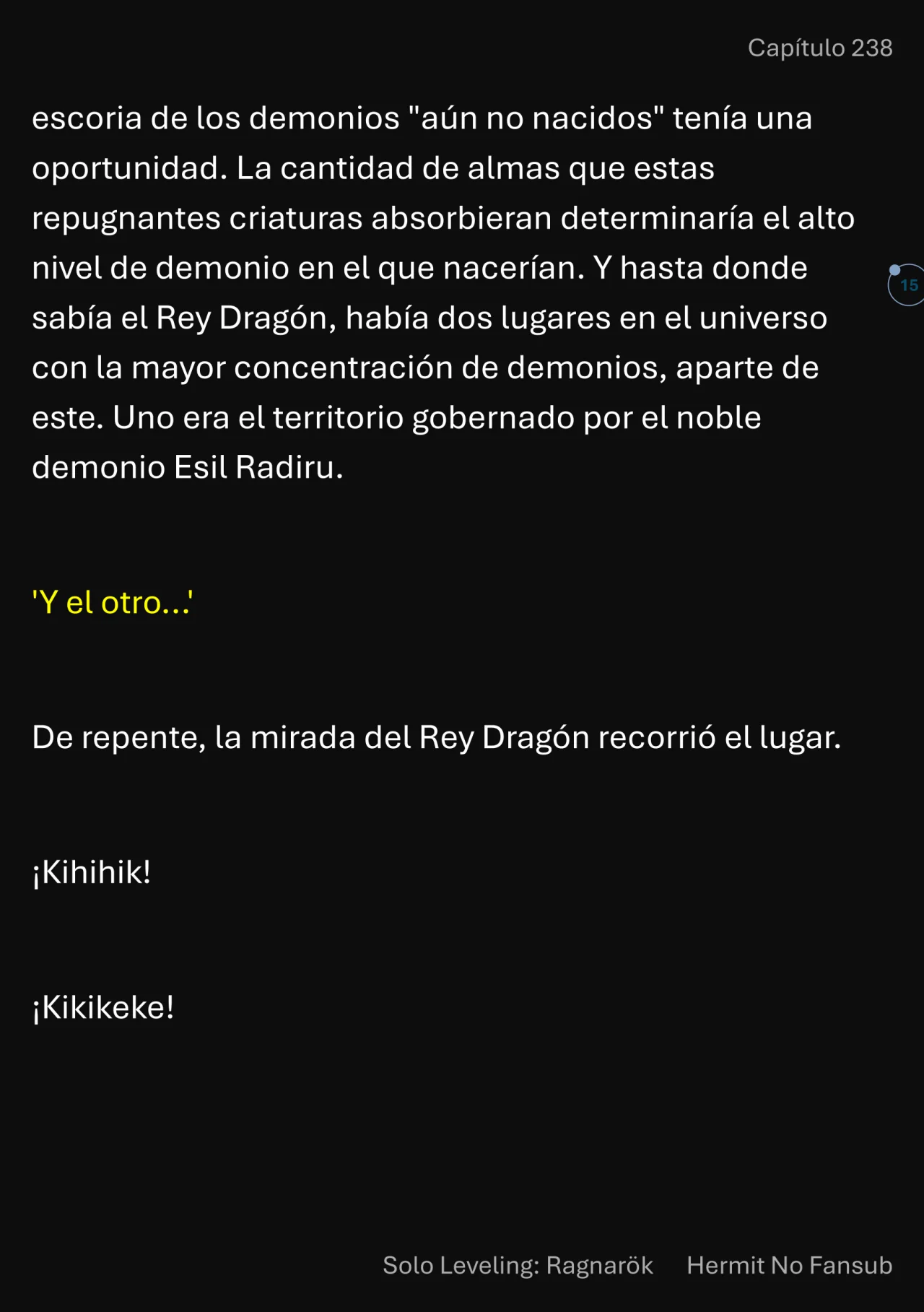 Página 16 del Manga