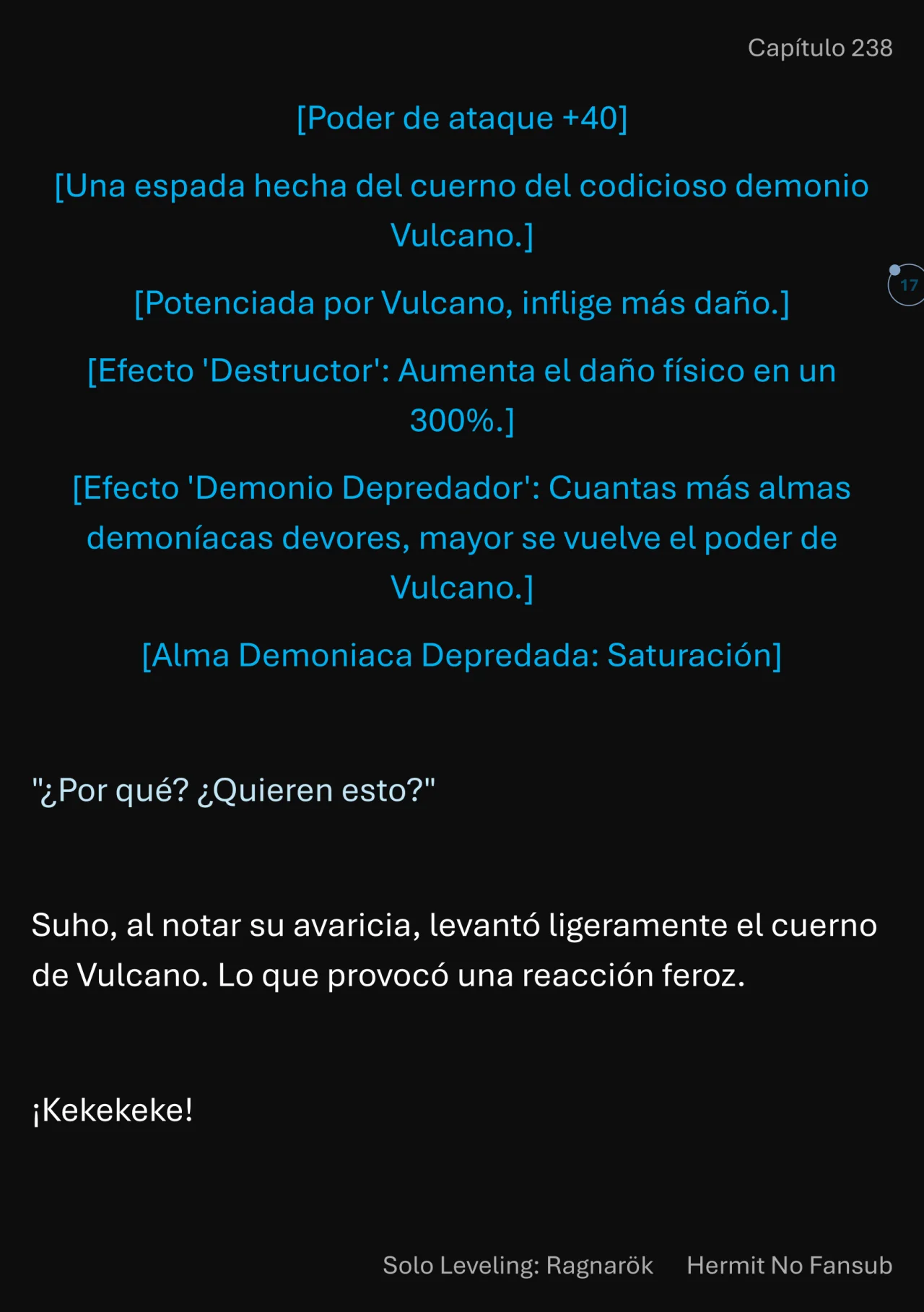 Página 18 del Manga