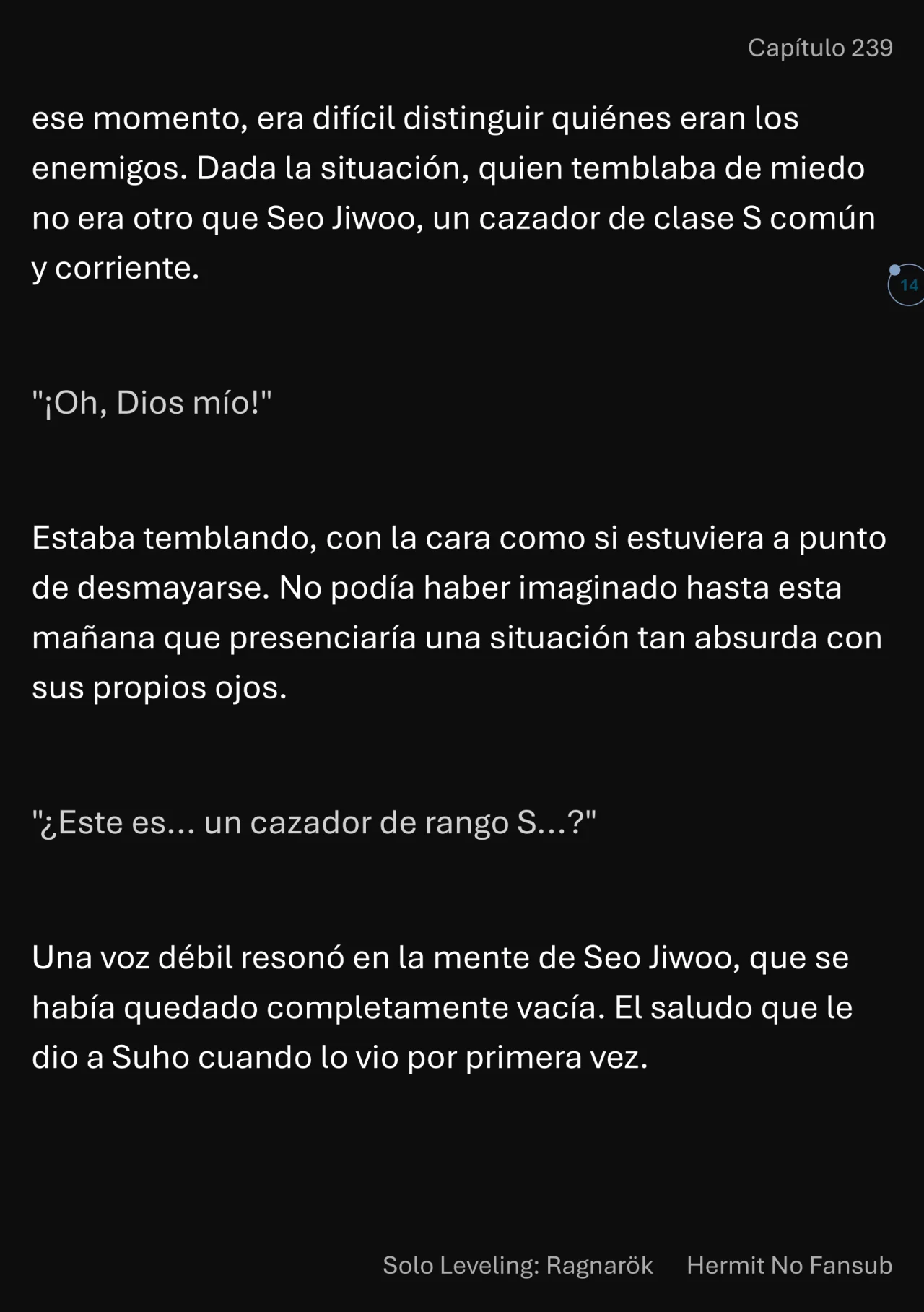 Página 15 del Manga