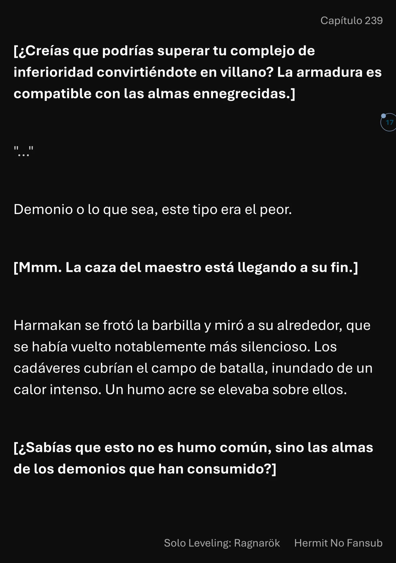 Página 18 del Manga