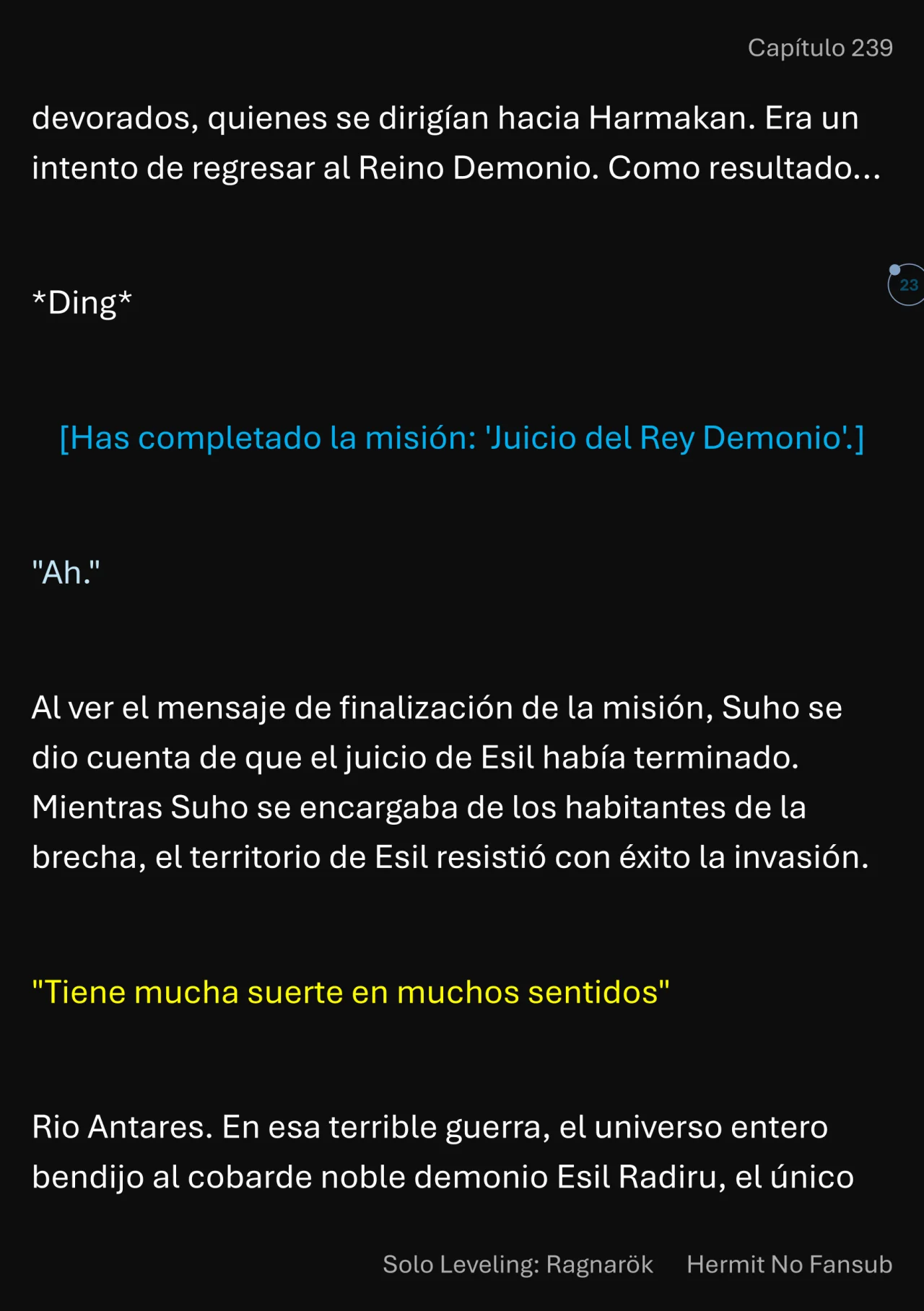 Página 24 del Manga